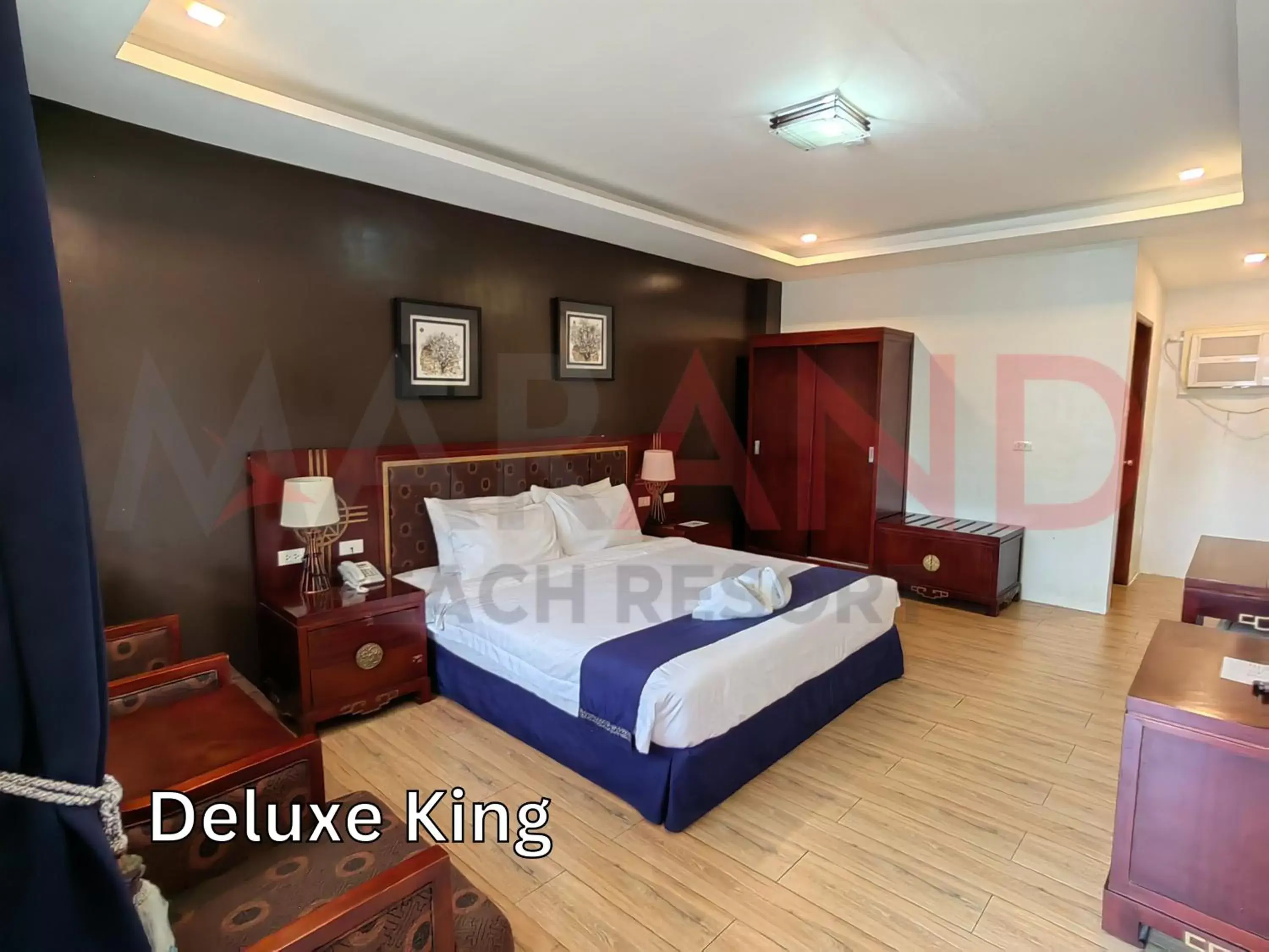 Bed in Marand Beach Resort Bed in Marand Beach Resort