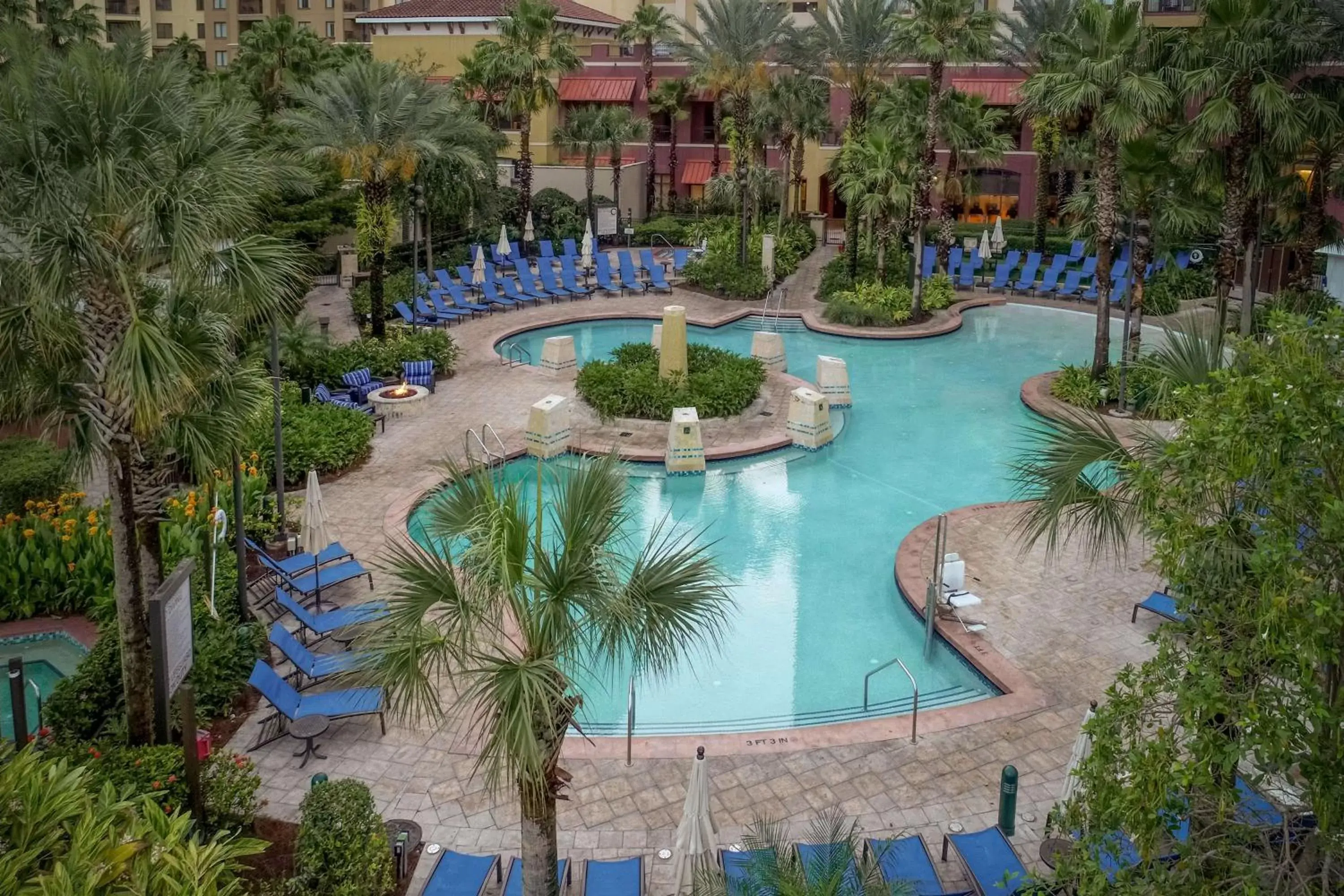 On site, Pool View in Wyndham Grand Orlando Resort Bonnet Creek