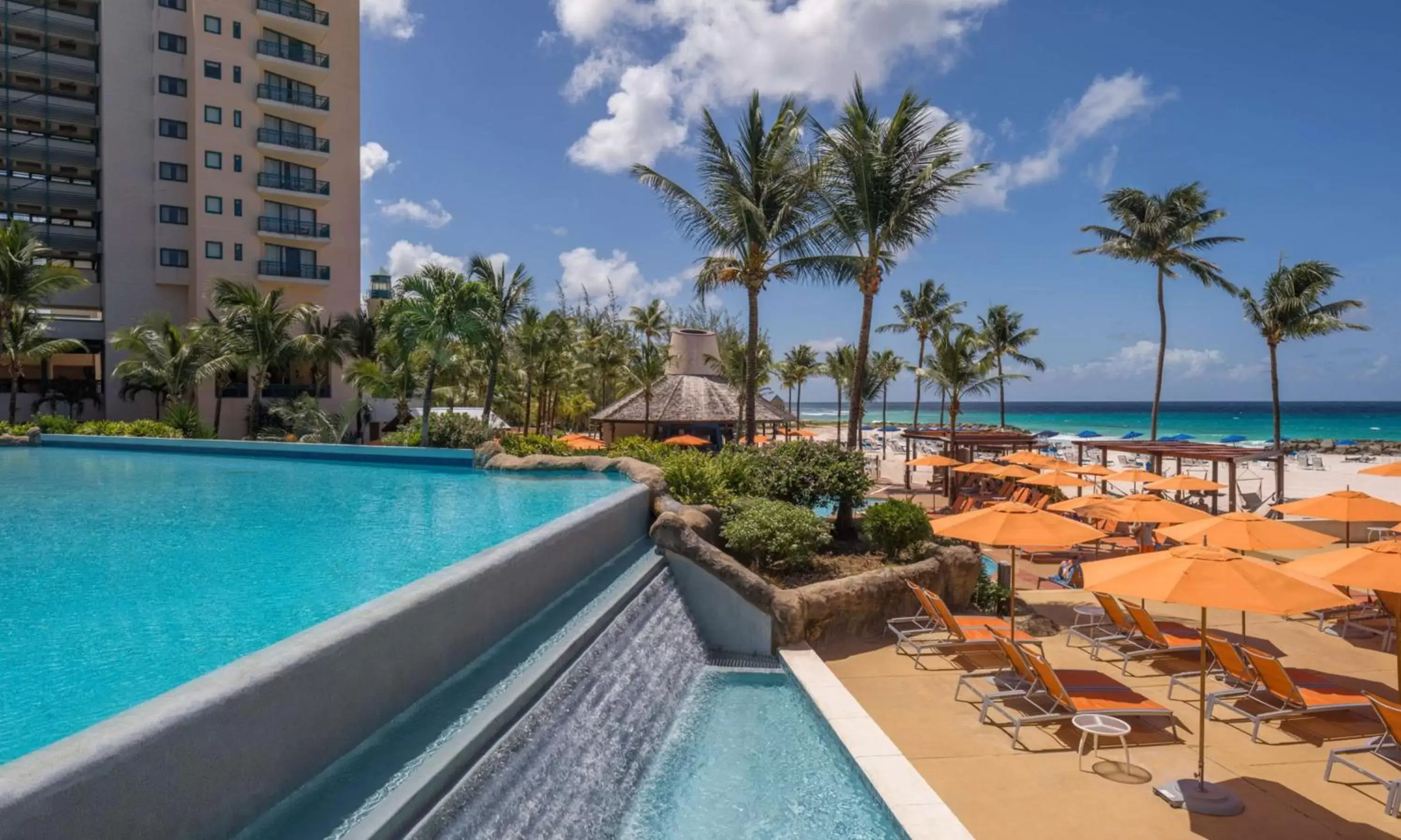 Pool view, Swimming Pool in Hilton Barbados Resort