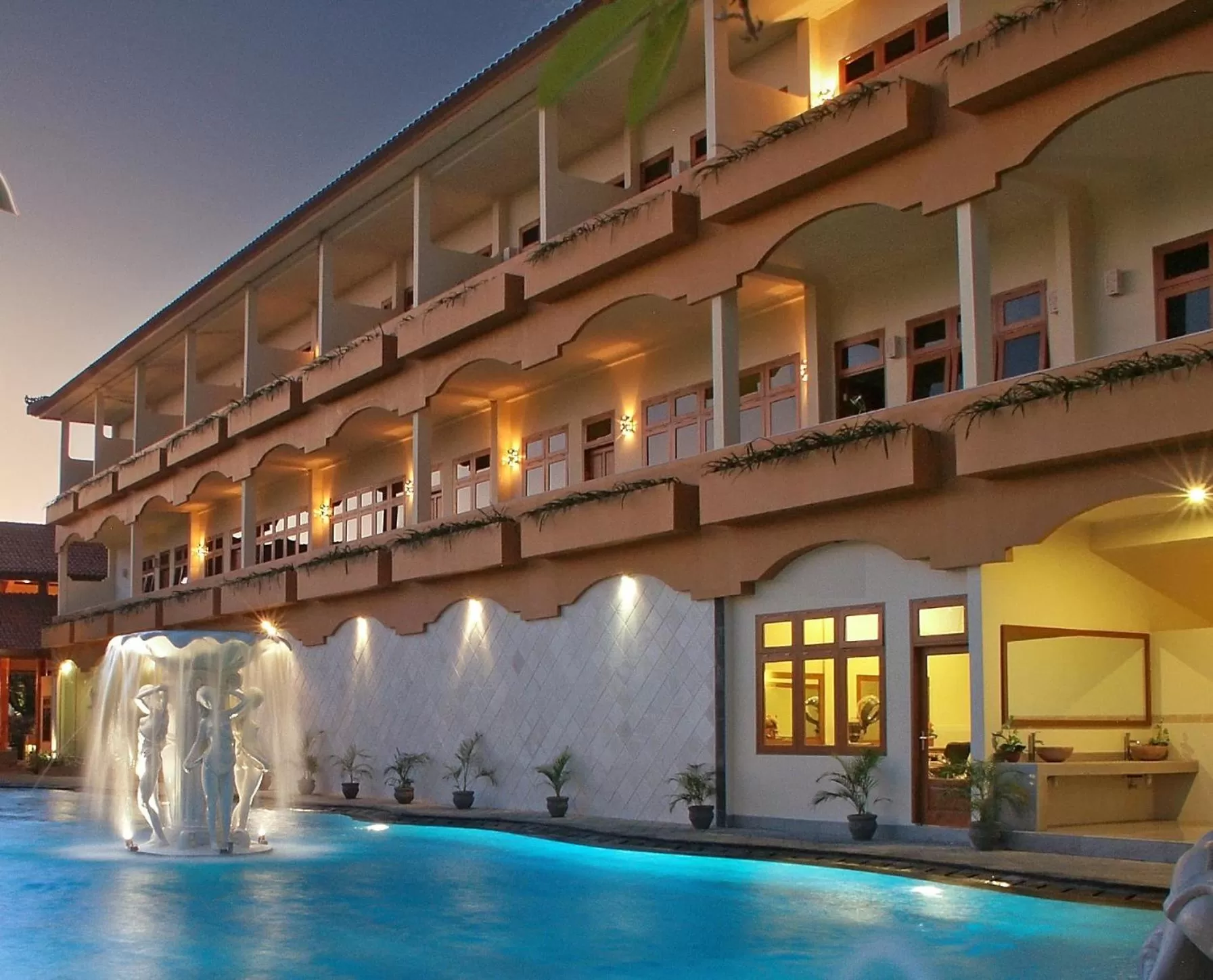 Property building in Febri's Hotel & Spa