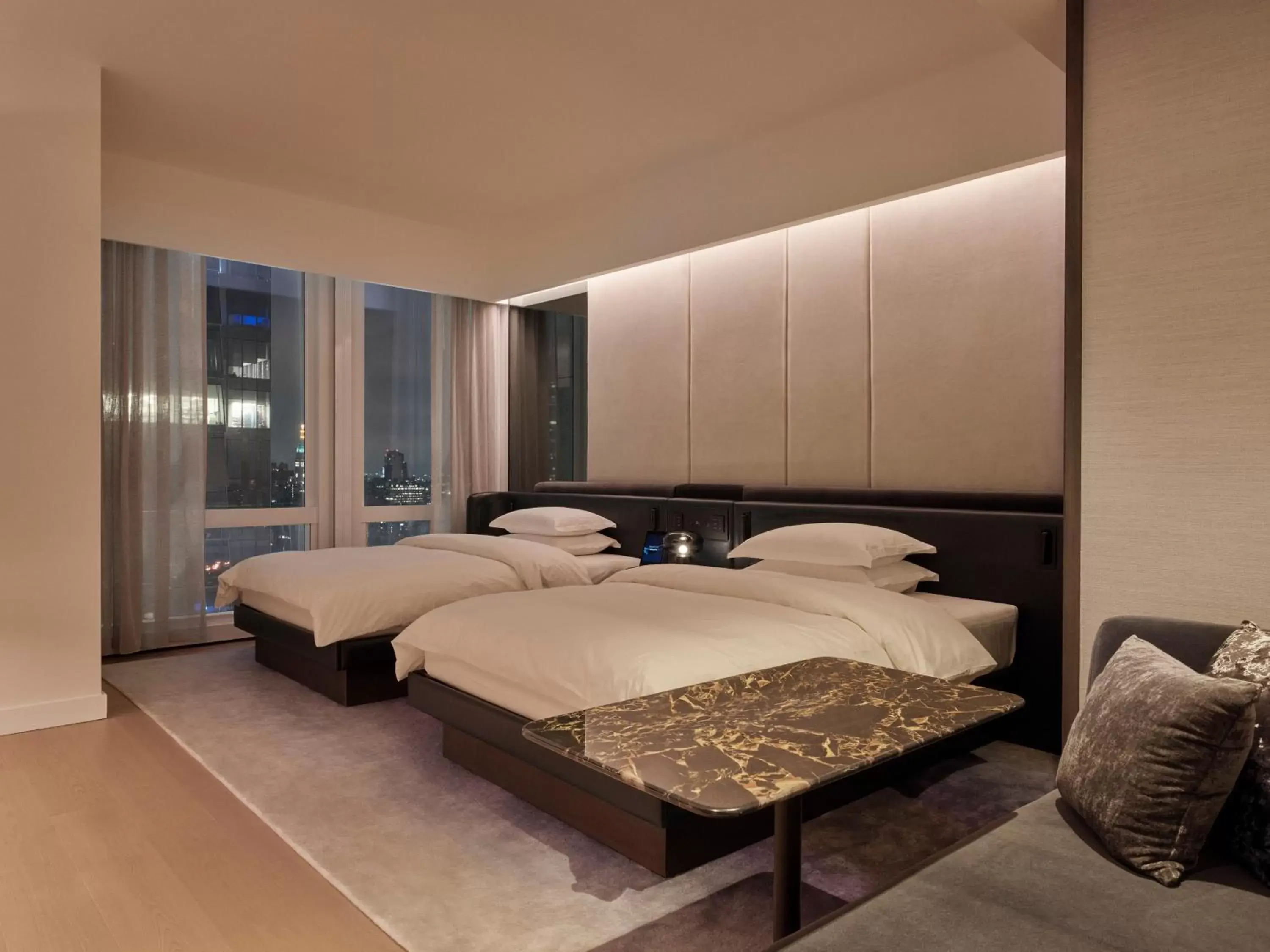 Game Room, Bed in Equinox Hotel Hudson Yards New York City