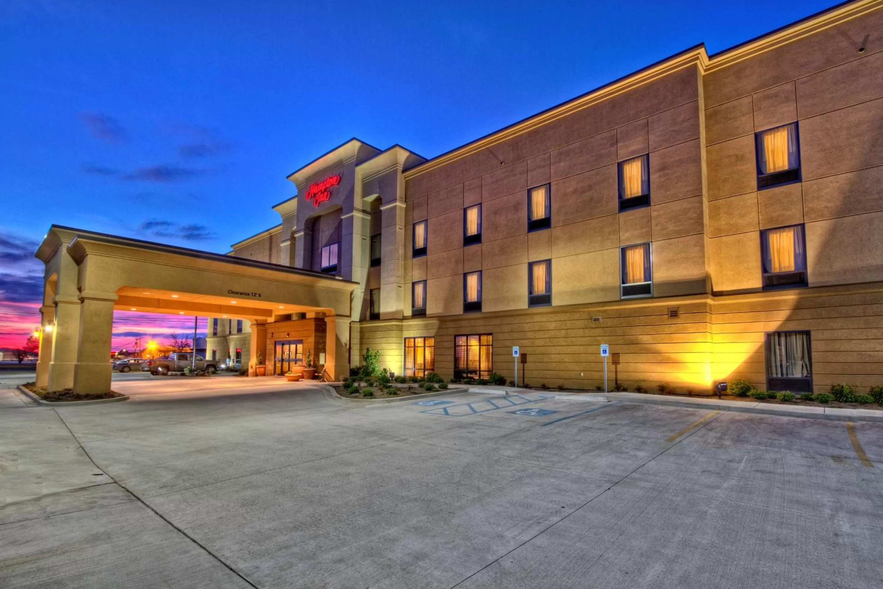 Property building in Hampton Inn Clarksdale, Ms