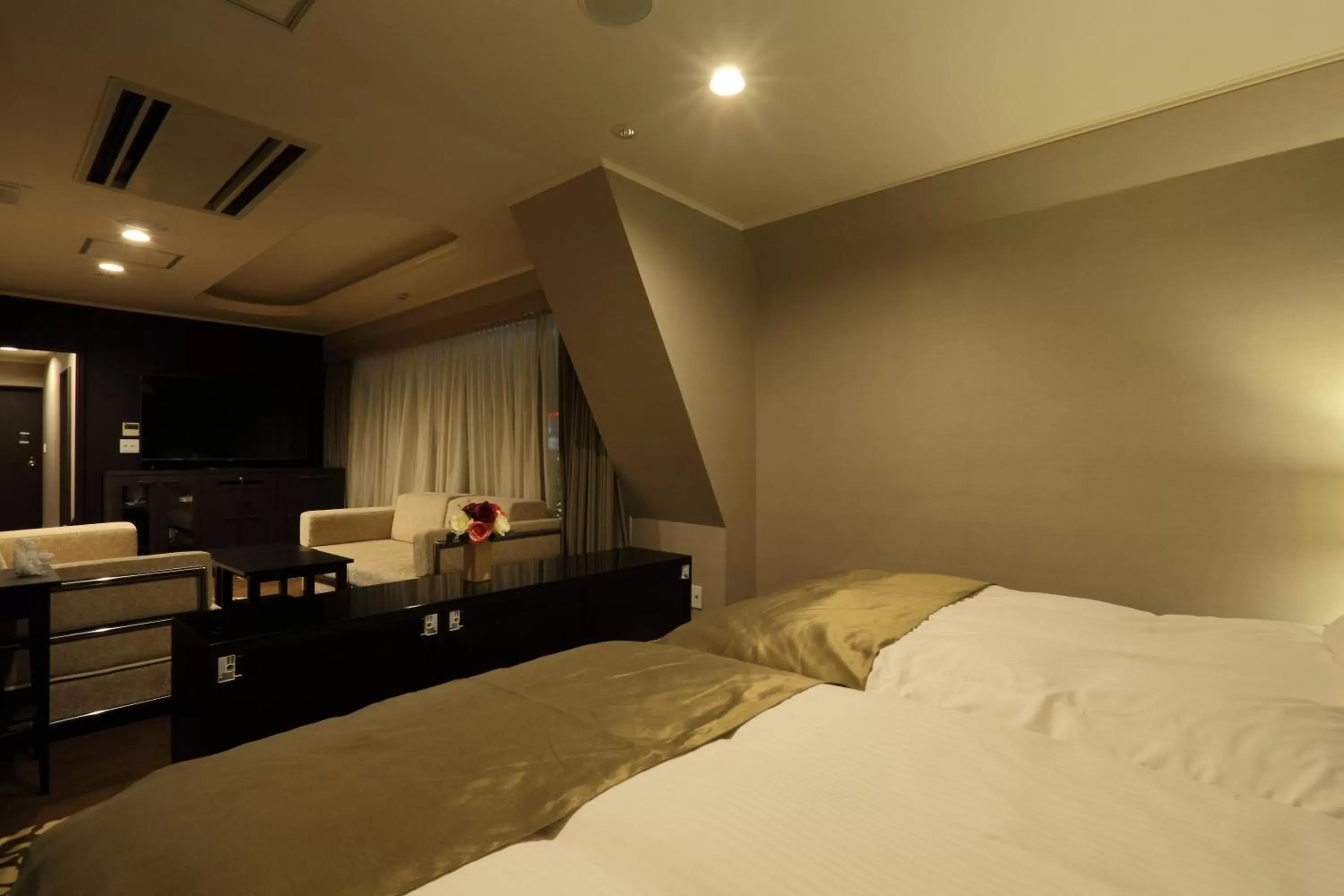 Bed in Centurion Hotel Ueno