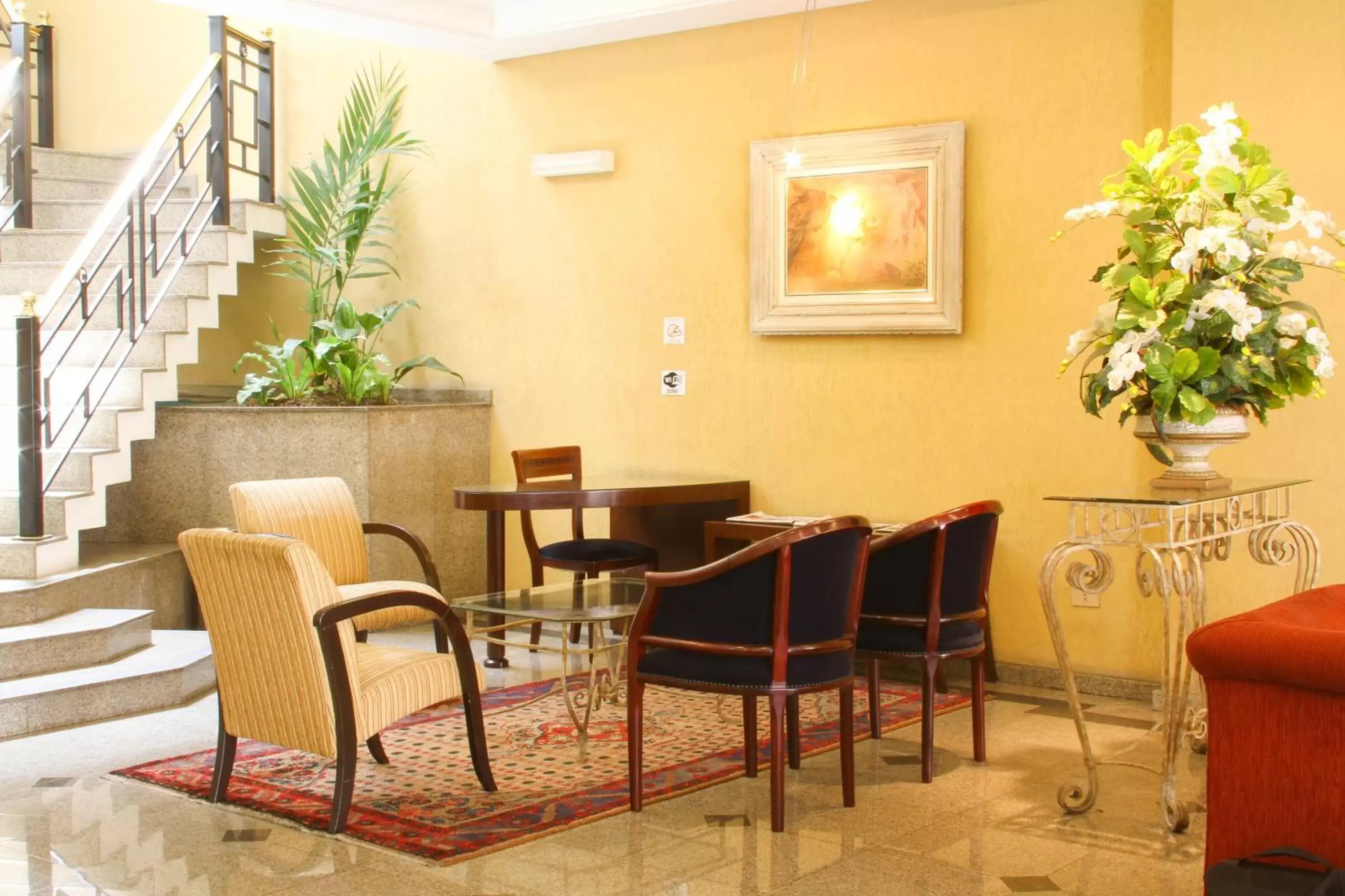 Lobby or reception in Trevi Hotel e Business Lobby or reception in Trevi Hotel e Business