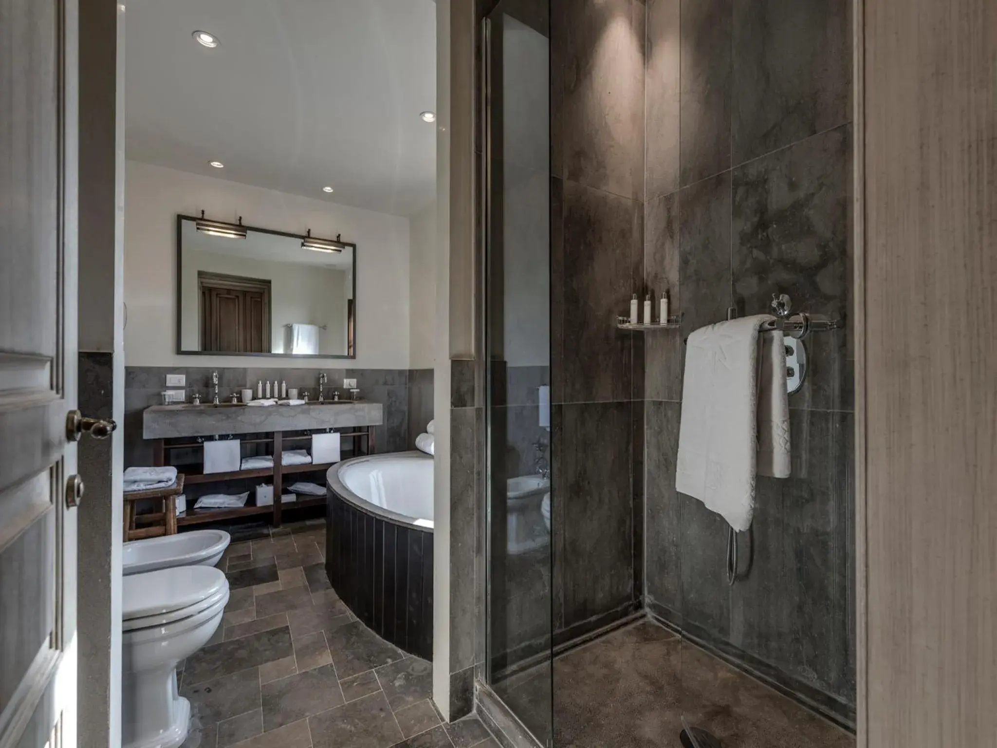 Bathroom in Castel Monastero - The Leading Hotels of the World