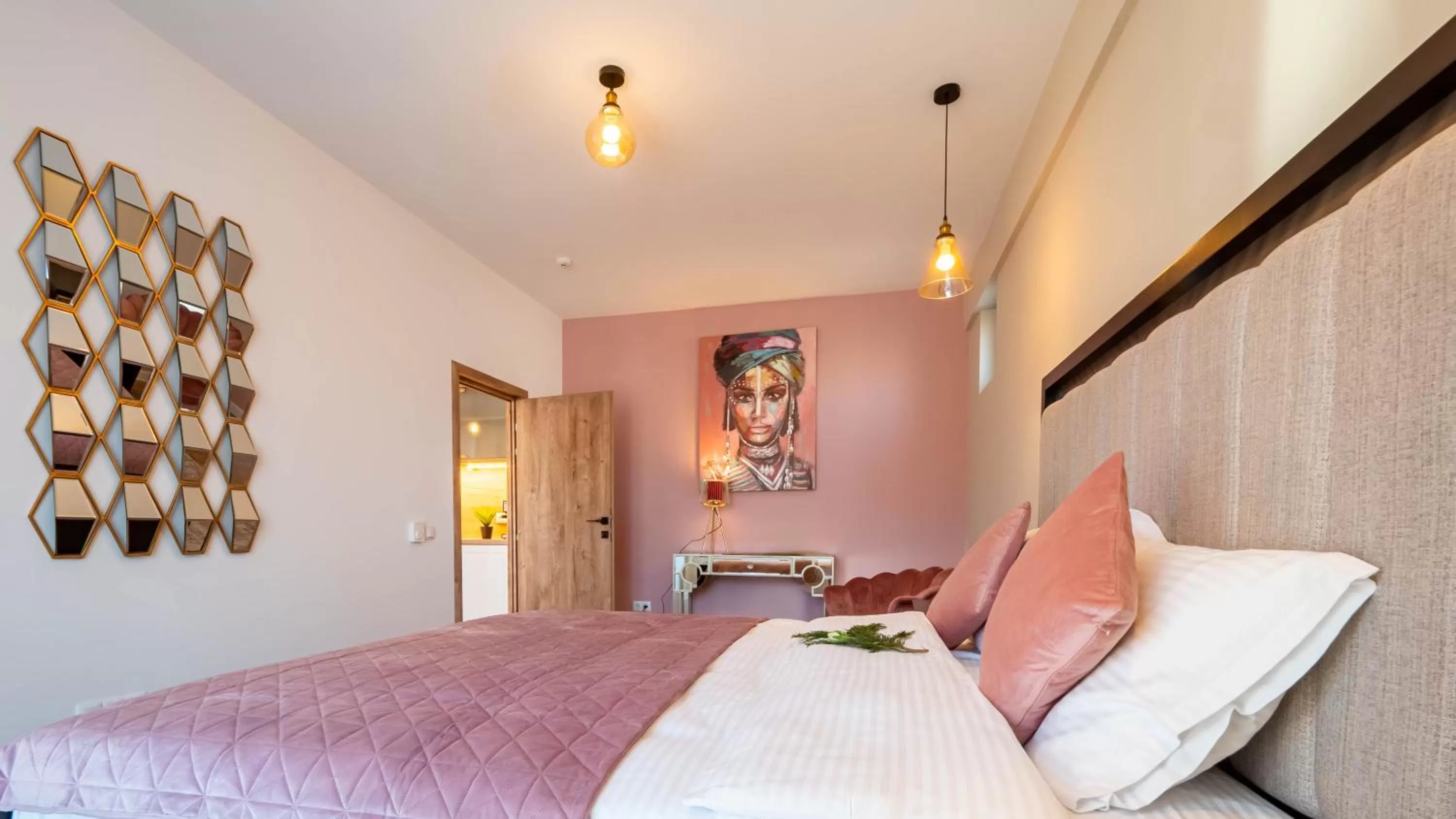 Bed in Signature Aparthotel - Boutique