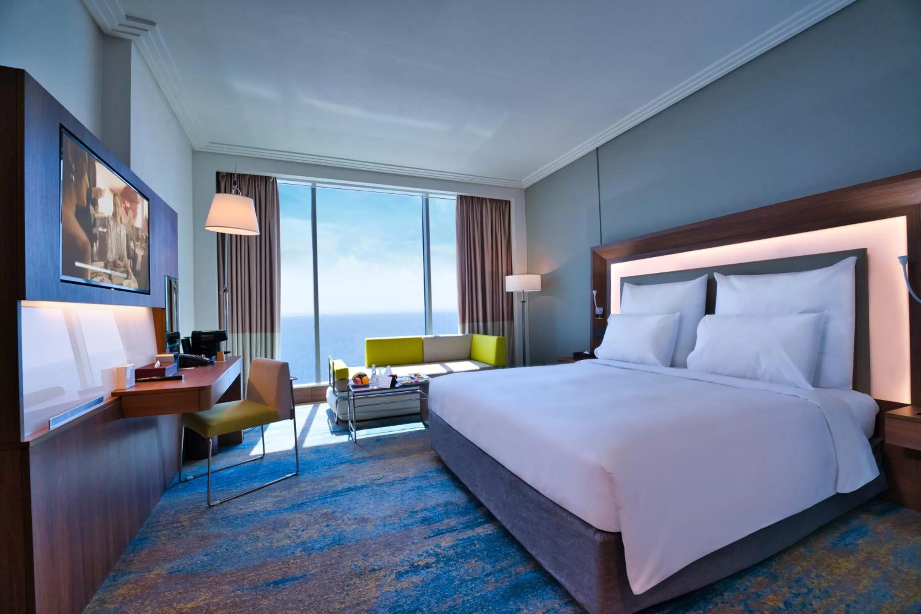 Bed in Novotel Jazan