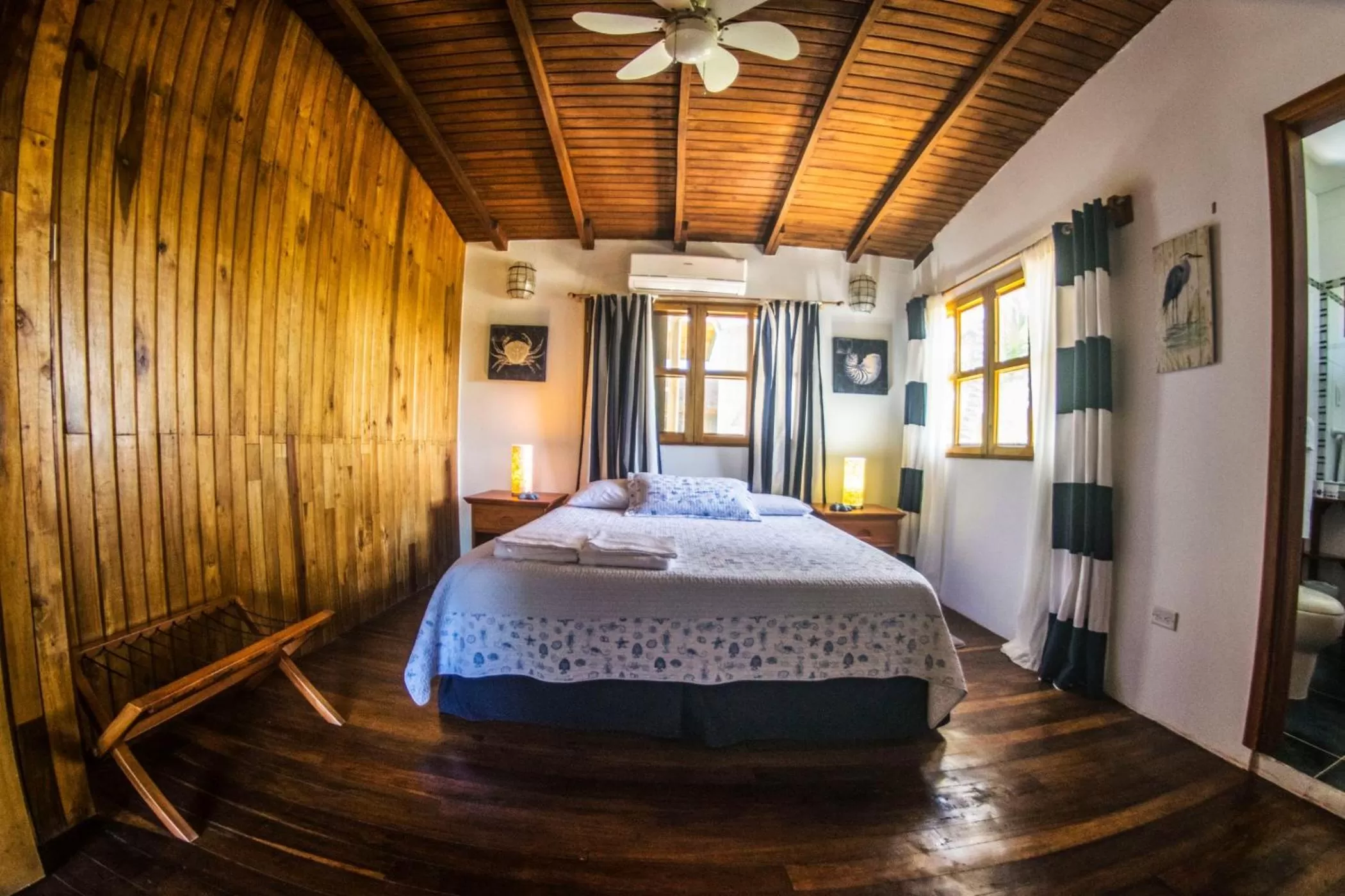 Bed in The Isabela Beach House