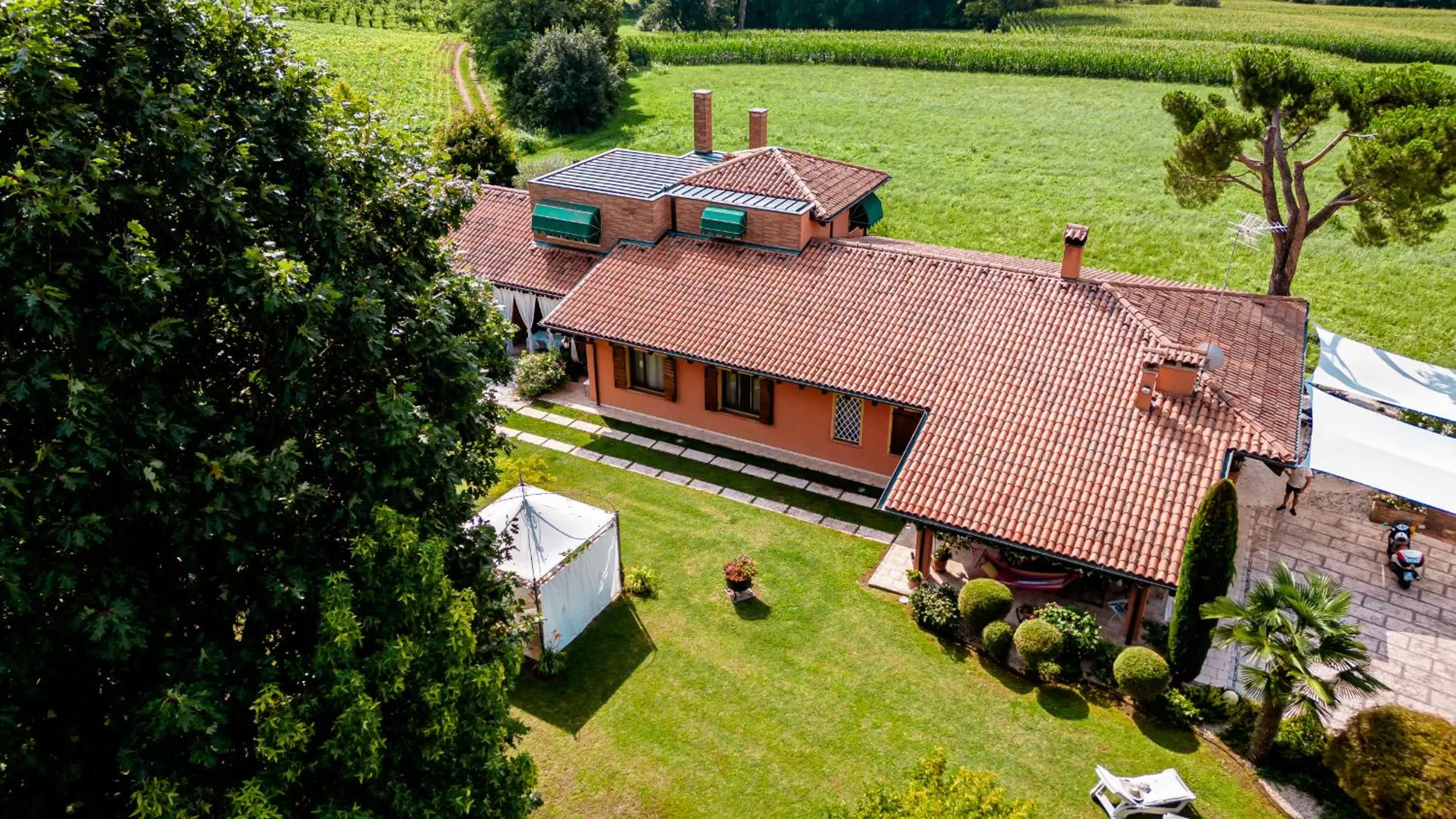 Natural landscape in B&B Sweet Dreams