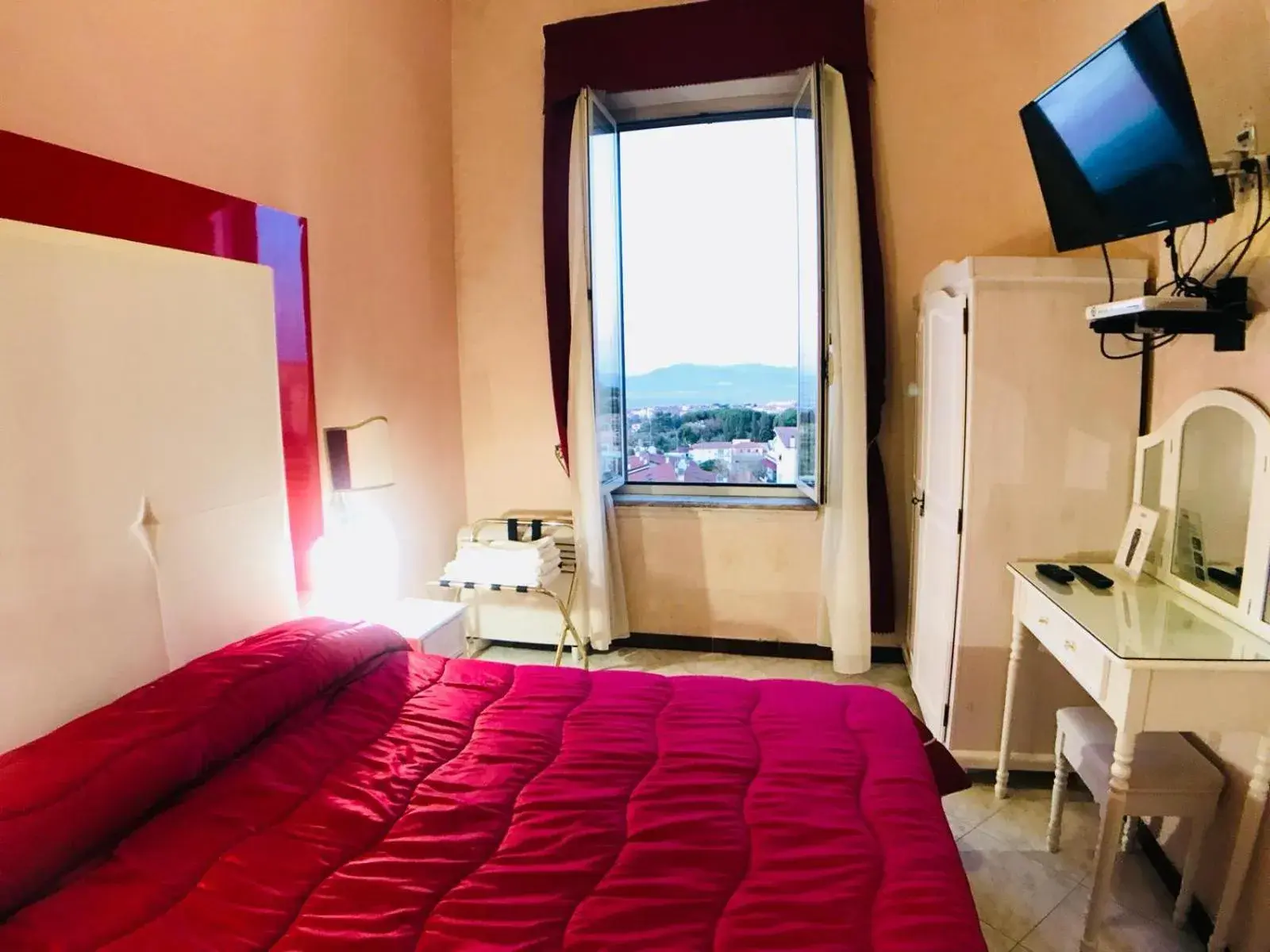 Bed in Albergo Panorama