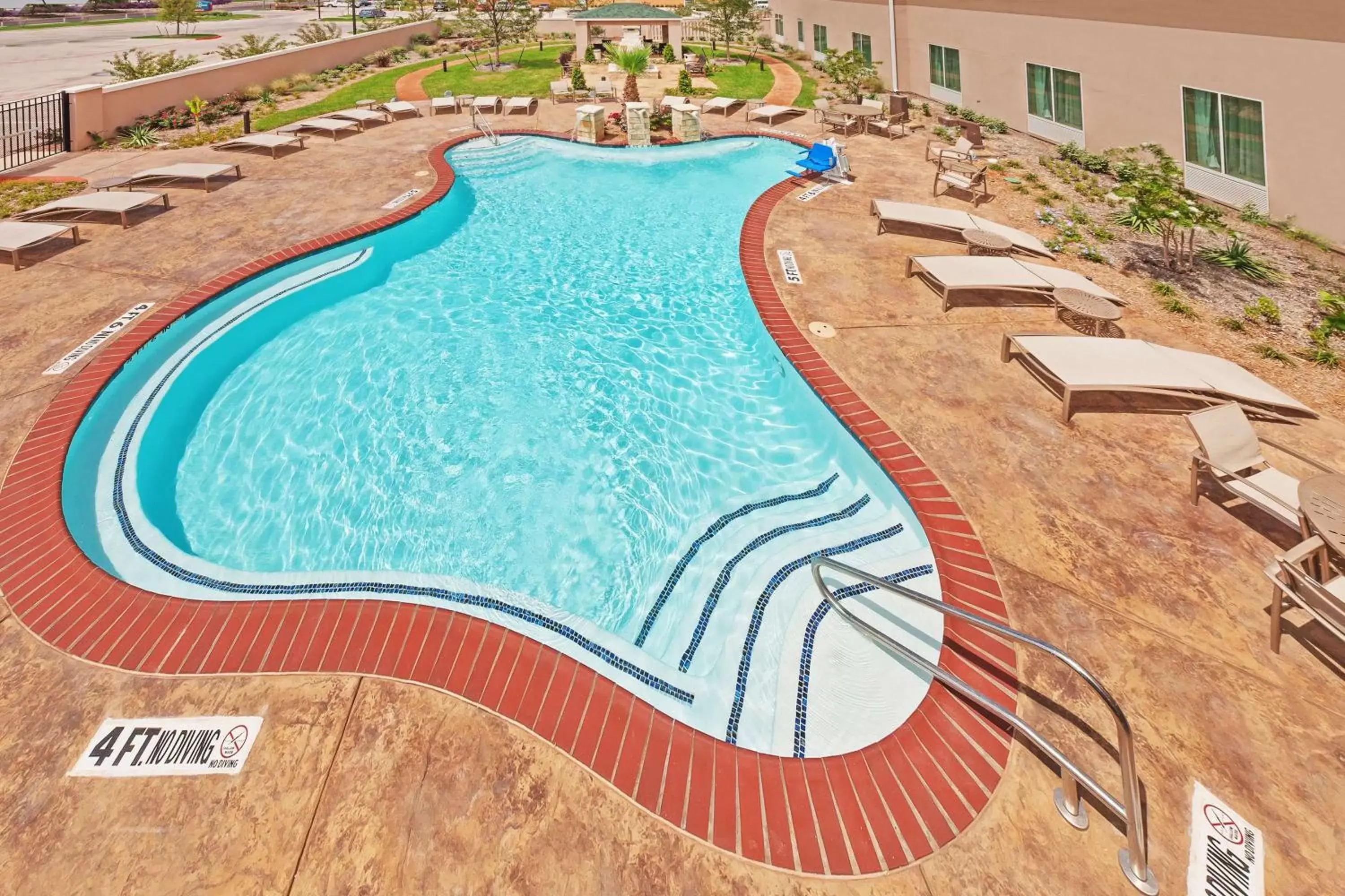 Pool View in Hilton Garden Inn Midland