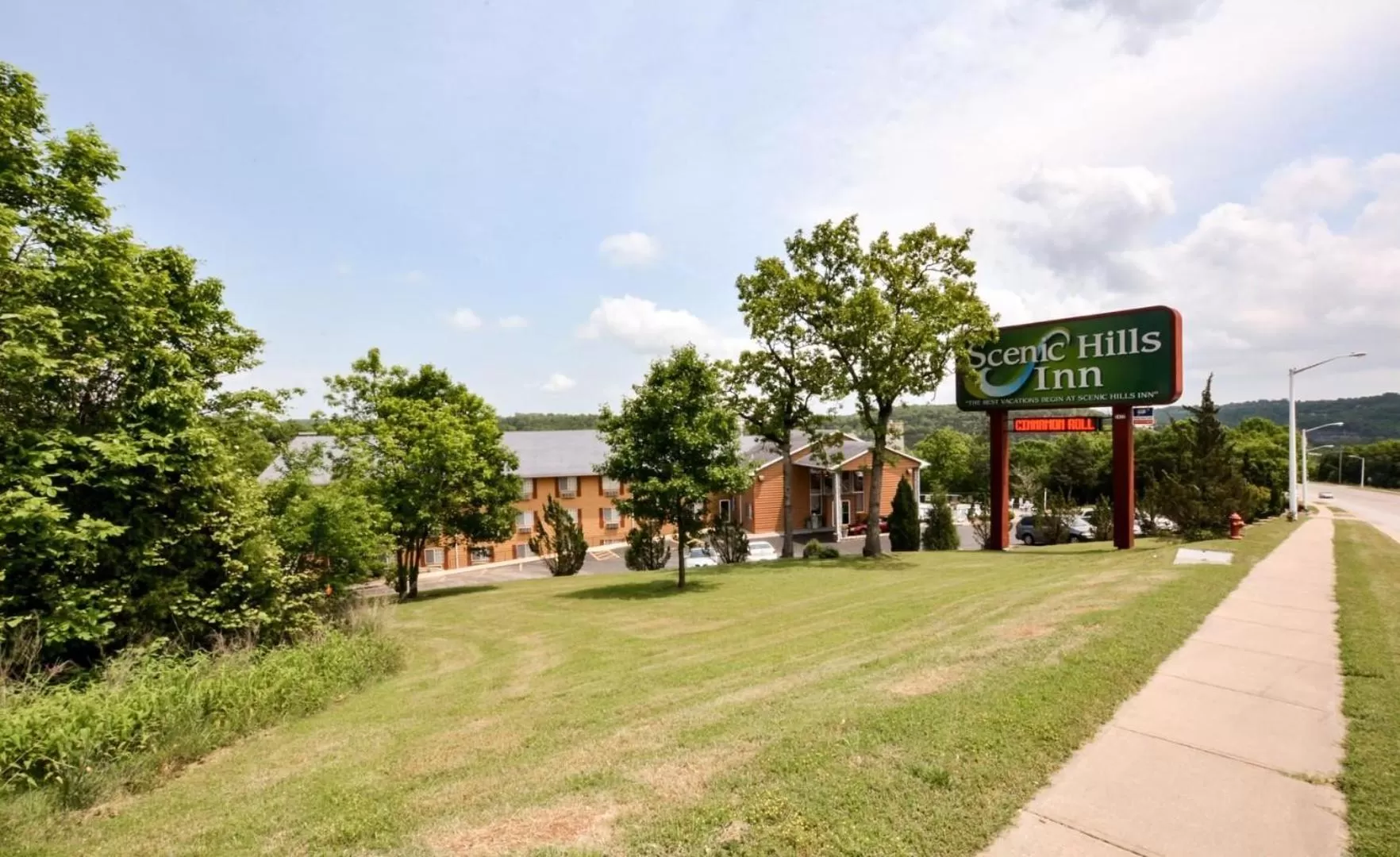 Property building in Scenic Hills Inn