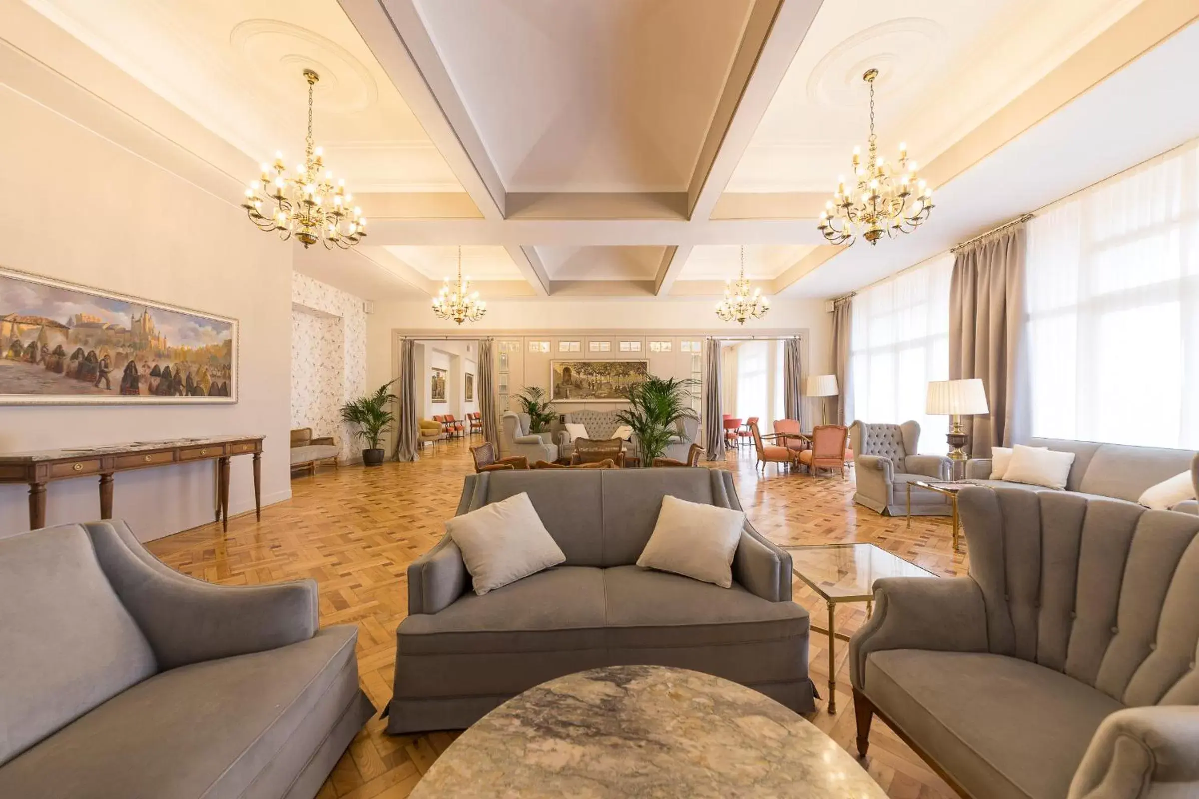 Living room, Seating Area in Real Segovia by Recordis Hotels