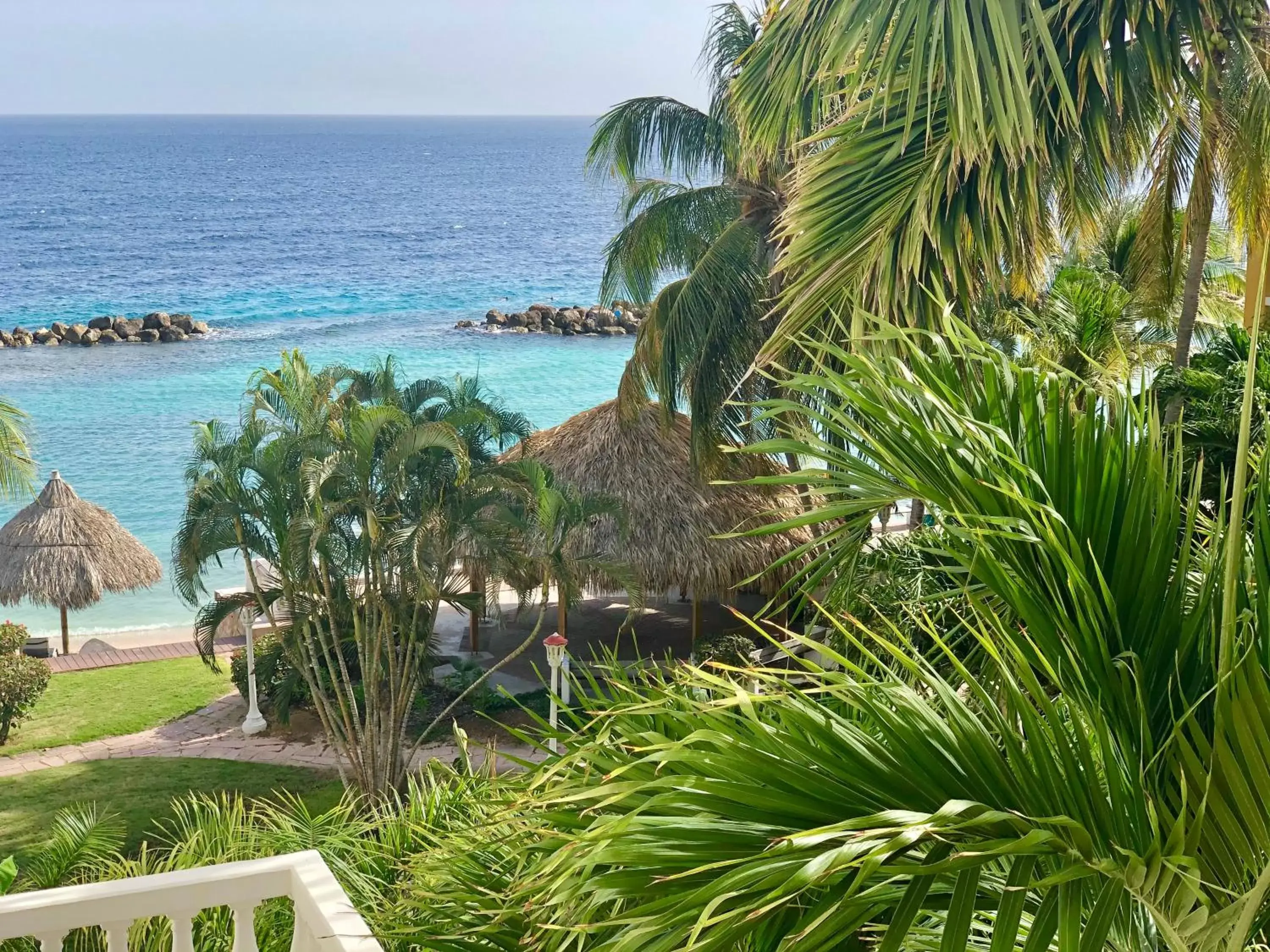 Balcony/Terrace in Curacao Avila Beach Hotel