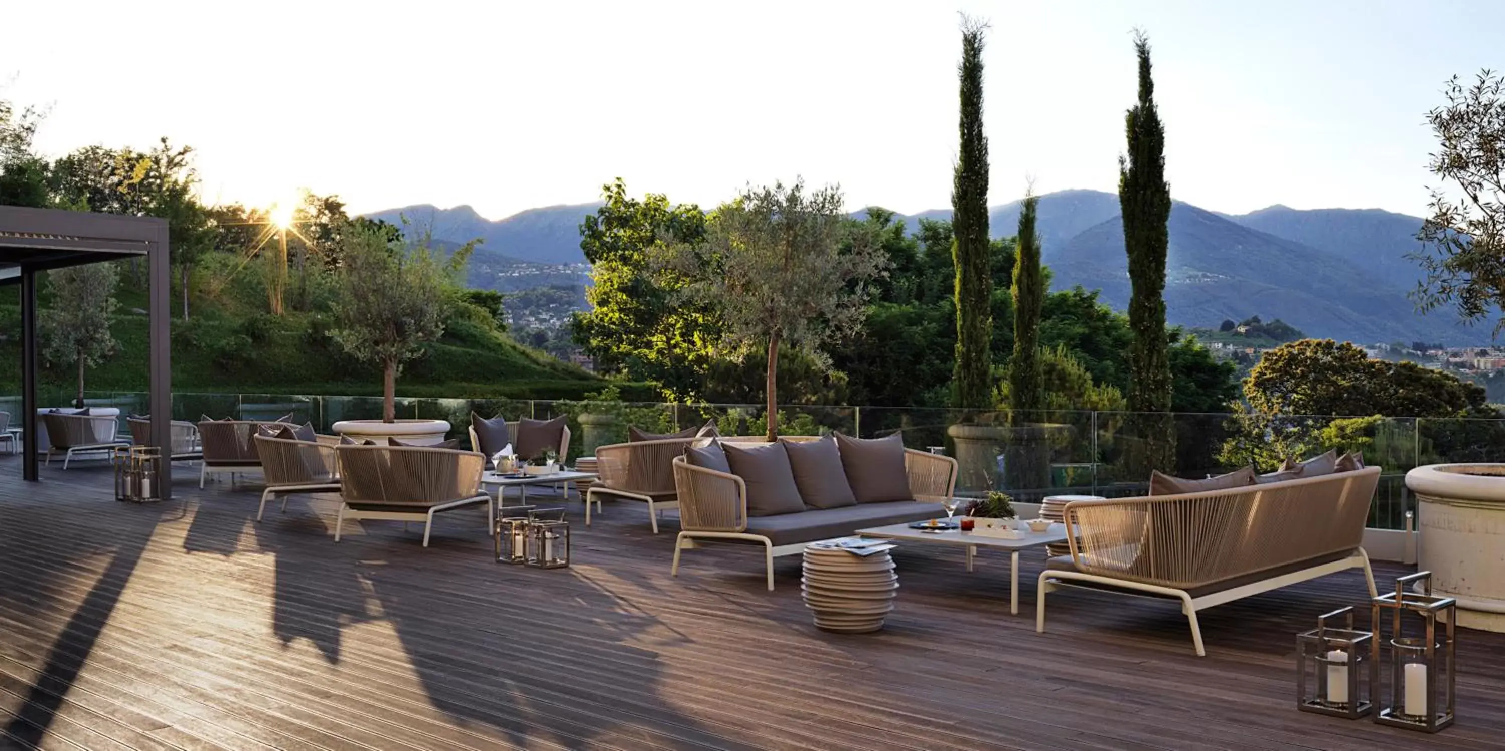 Balcony/Terrace in The View Lugano