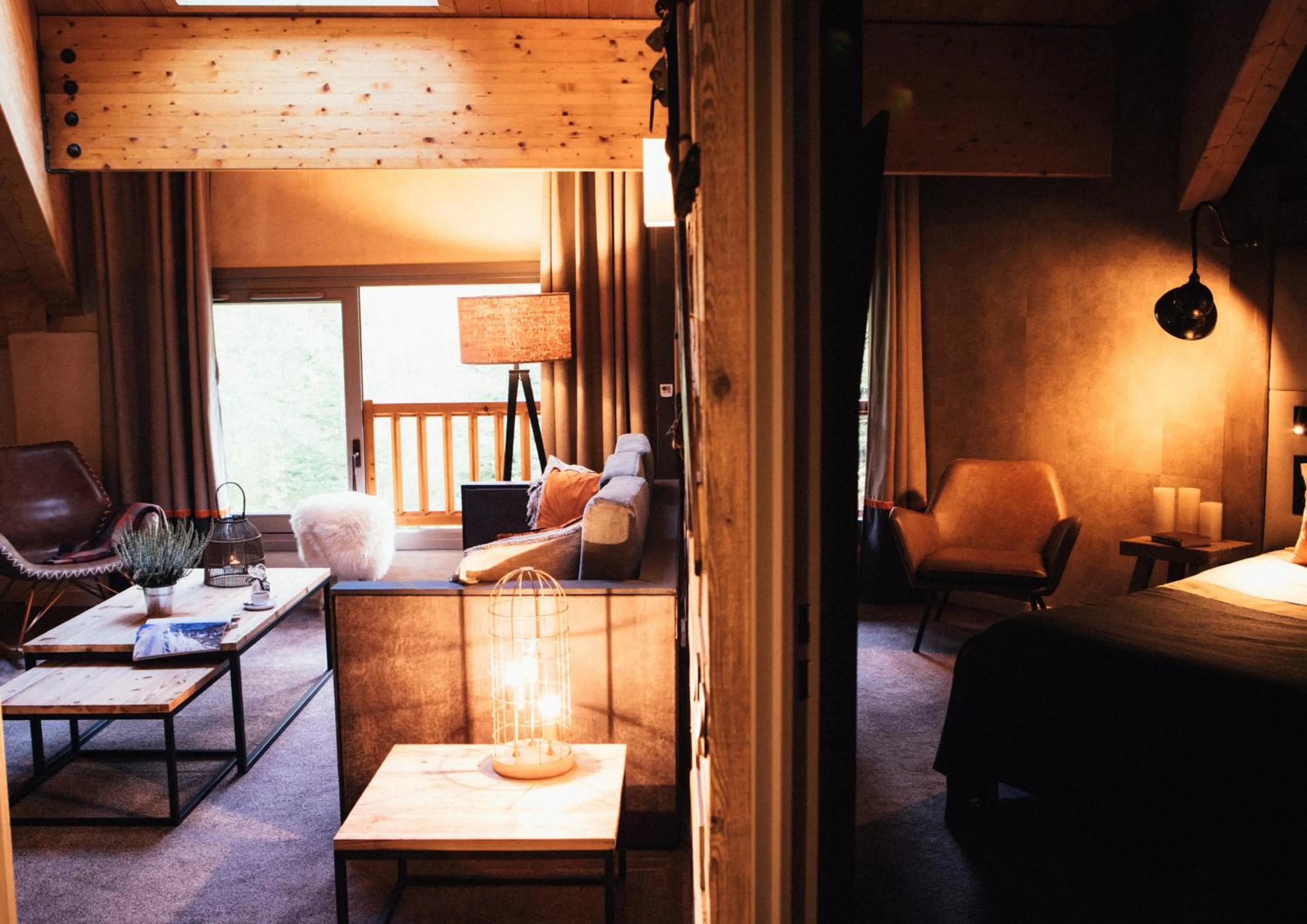 Bedroom in Hôtel L'Arboisie