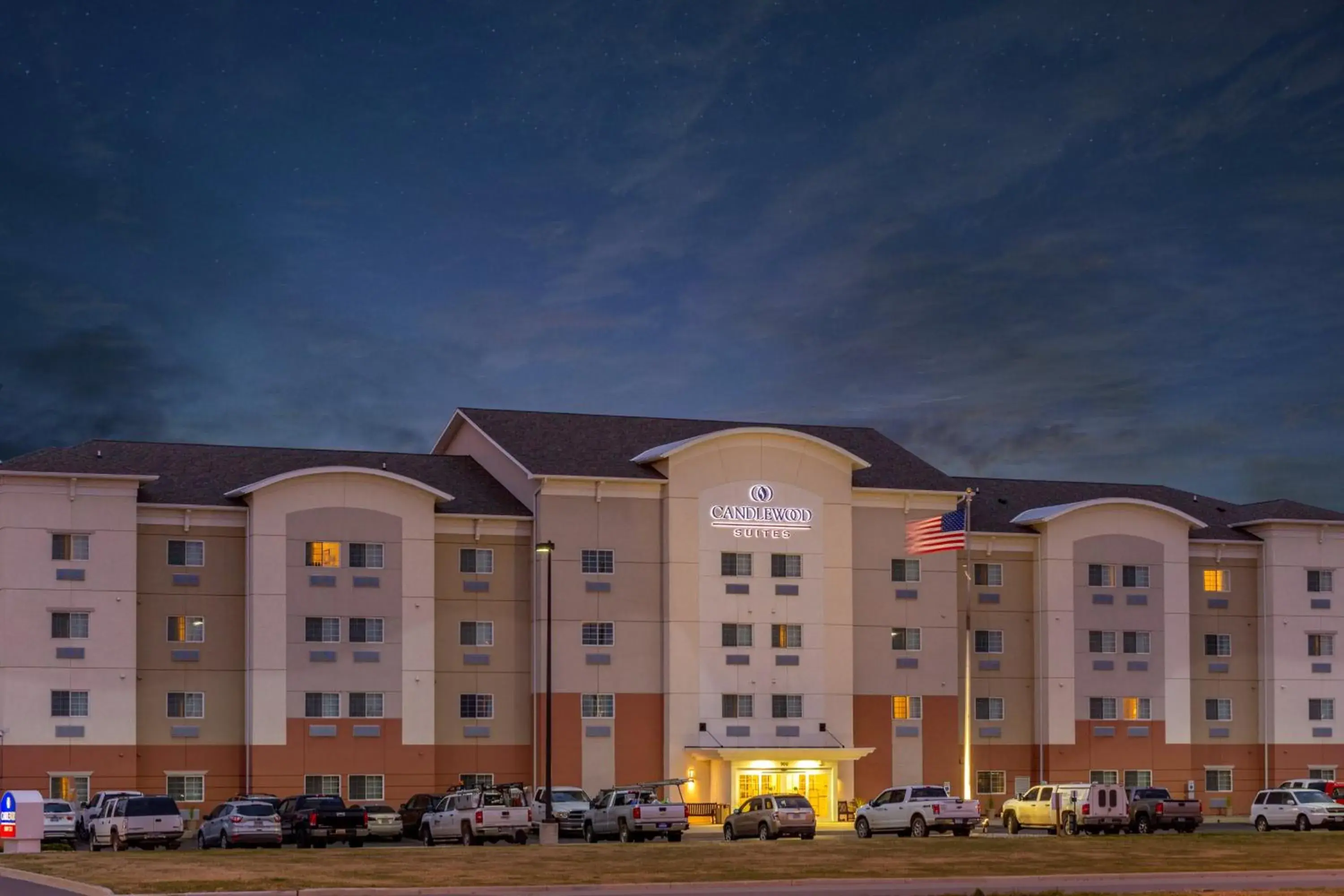 Property Building in Candlewood Suites Minot, an IHG Hotel