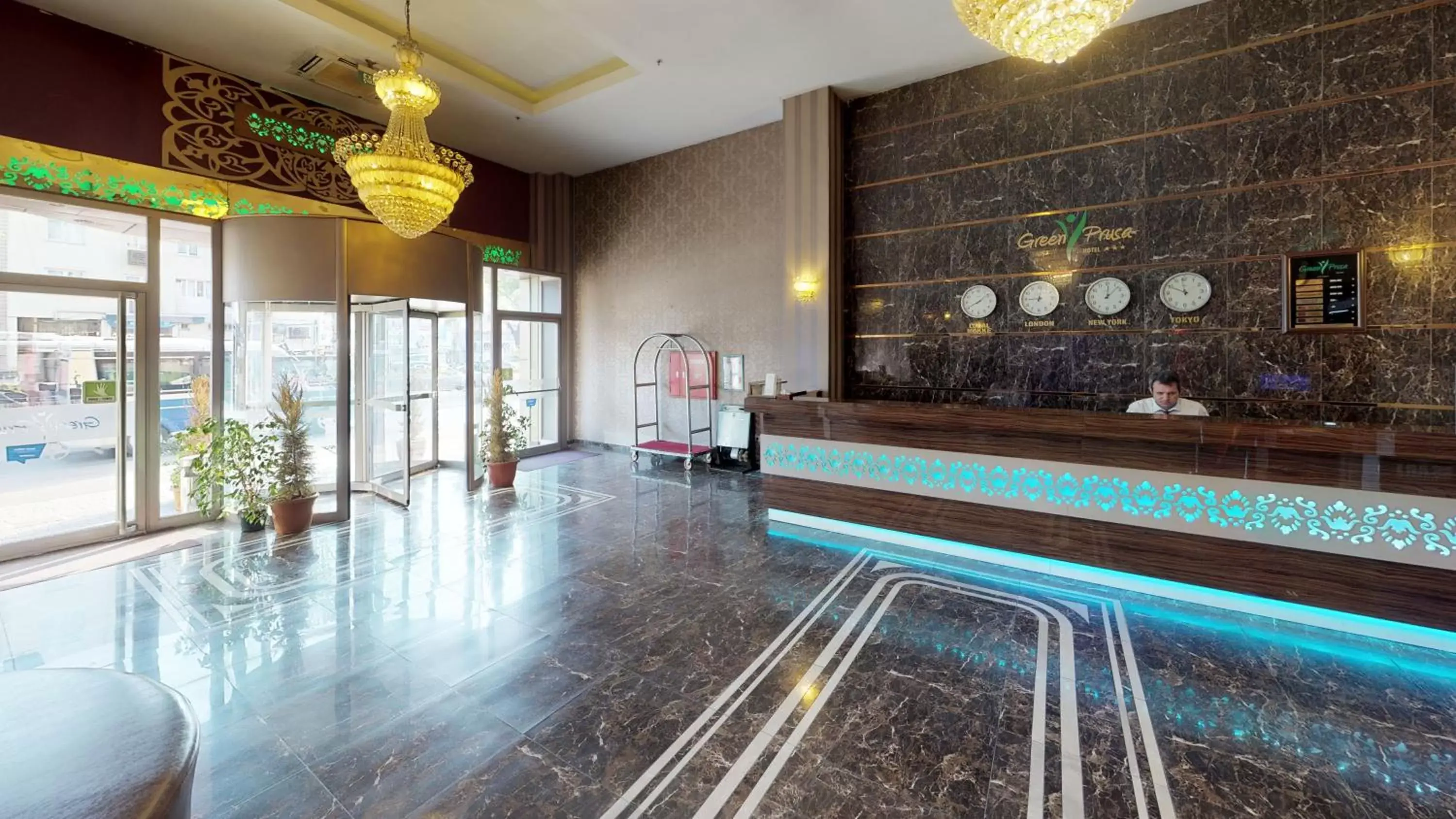 Lobby or reception, Lobby/Reception in Green Prusa Hotel