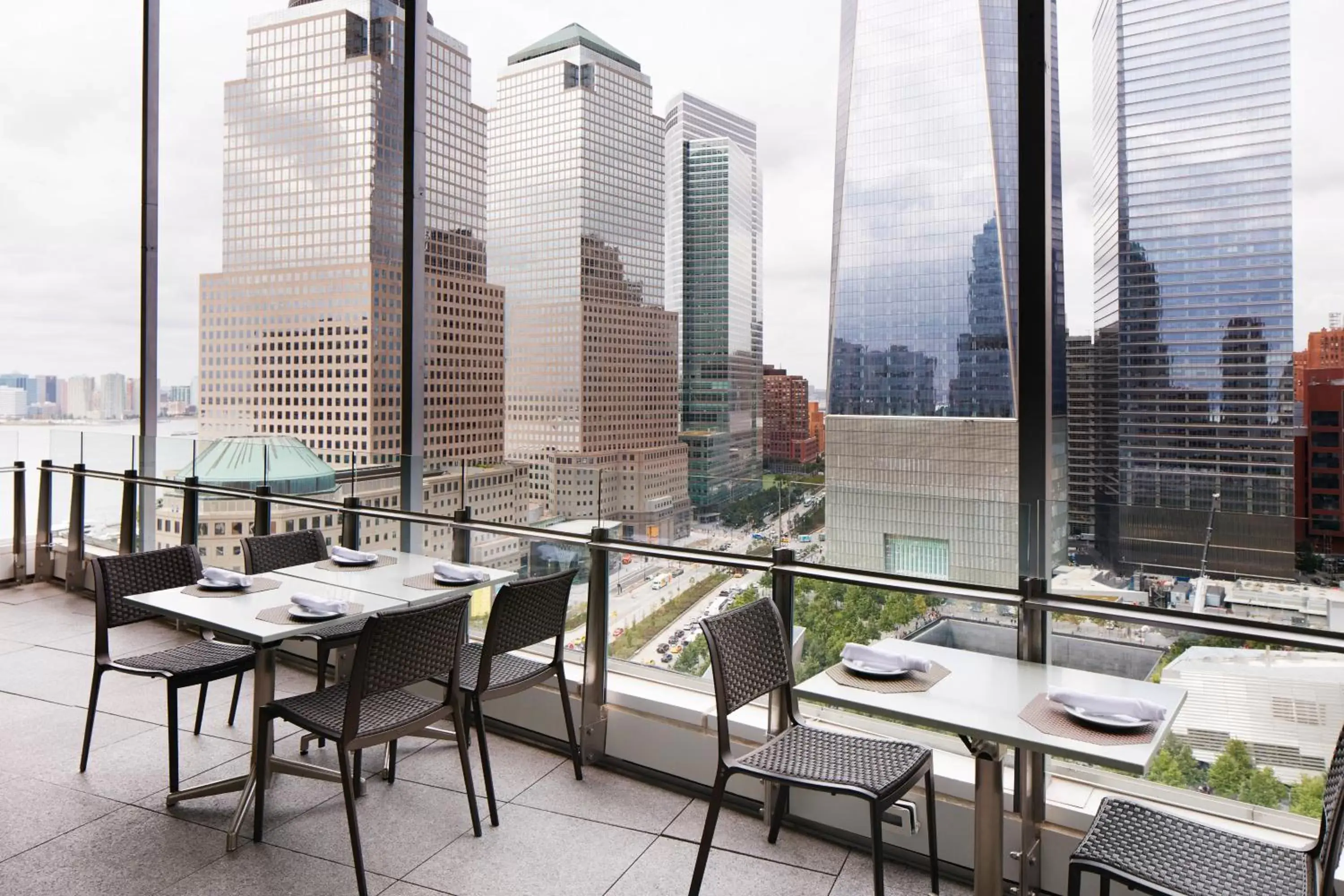 Restaurant/places to eat in Club Quarters Hotel World Trade Center, New York Restaurant/places to eat in Club Quarters Hotel World Trade Center, New York