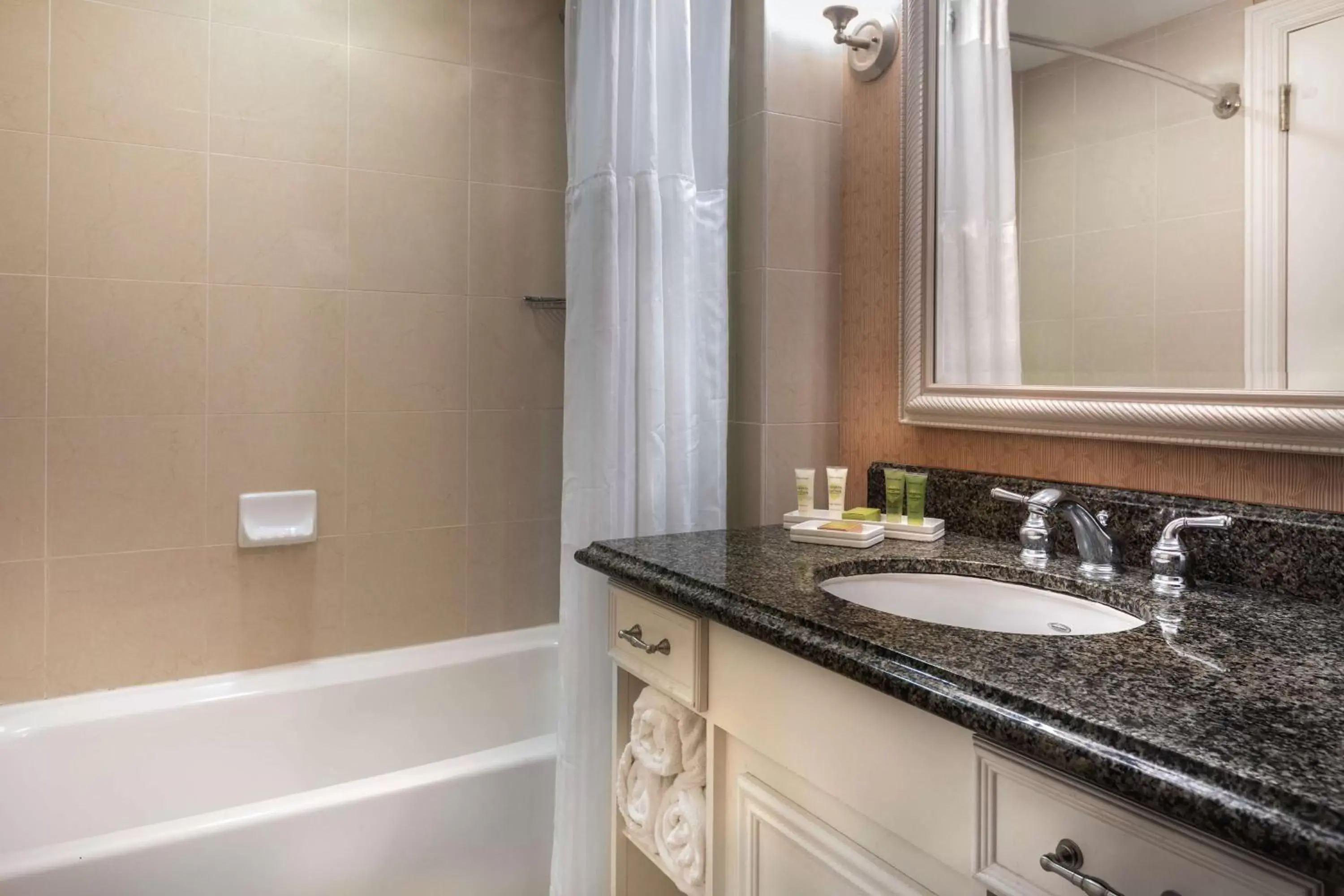 Bathroom in Hilton Galveston Island Resort