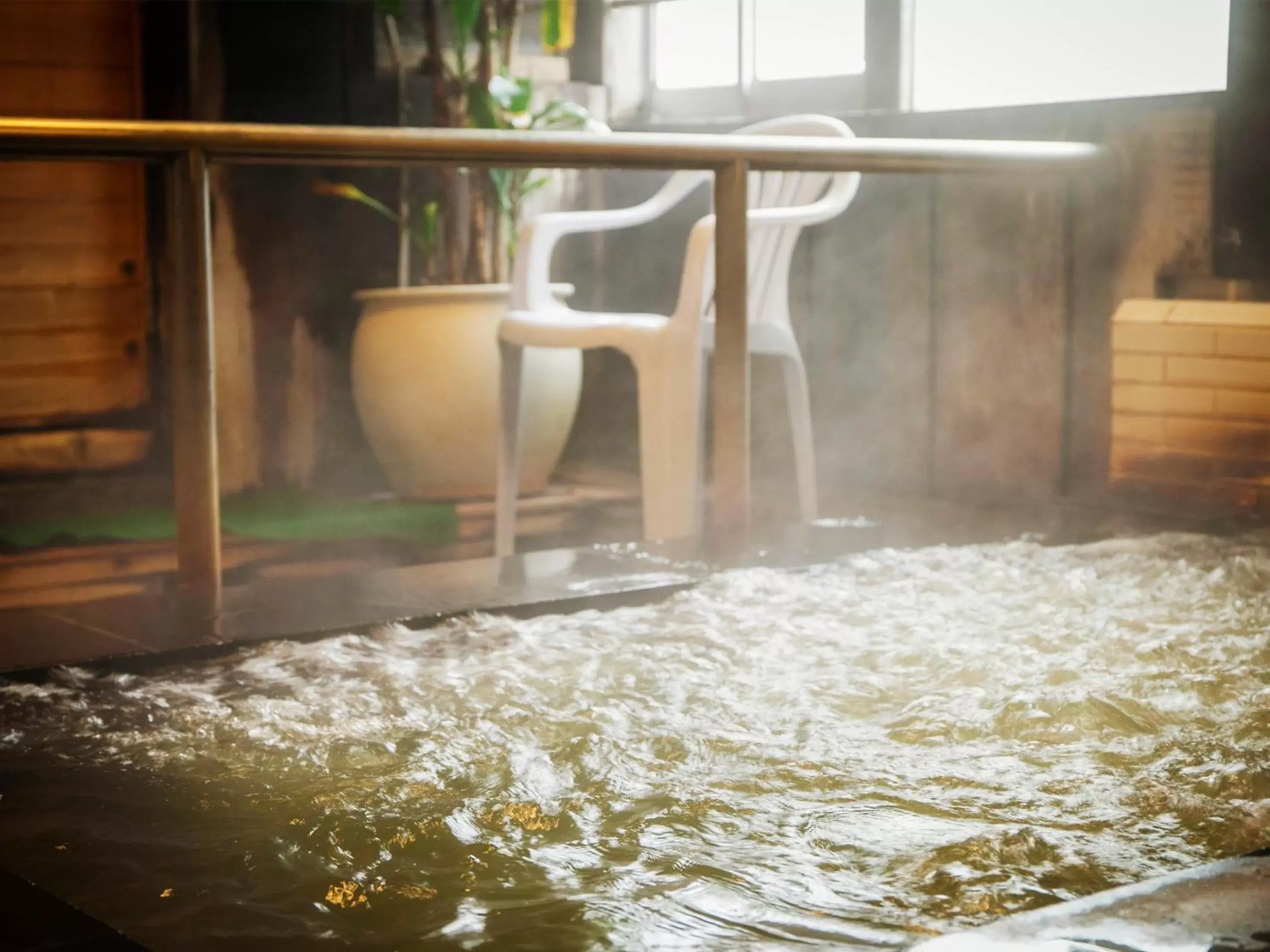 Hot Spring Bath in Hotel New Nishino