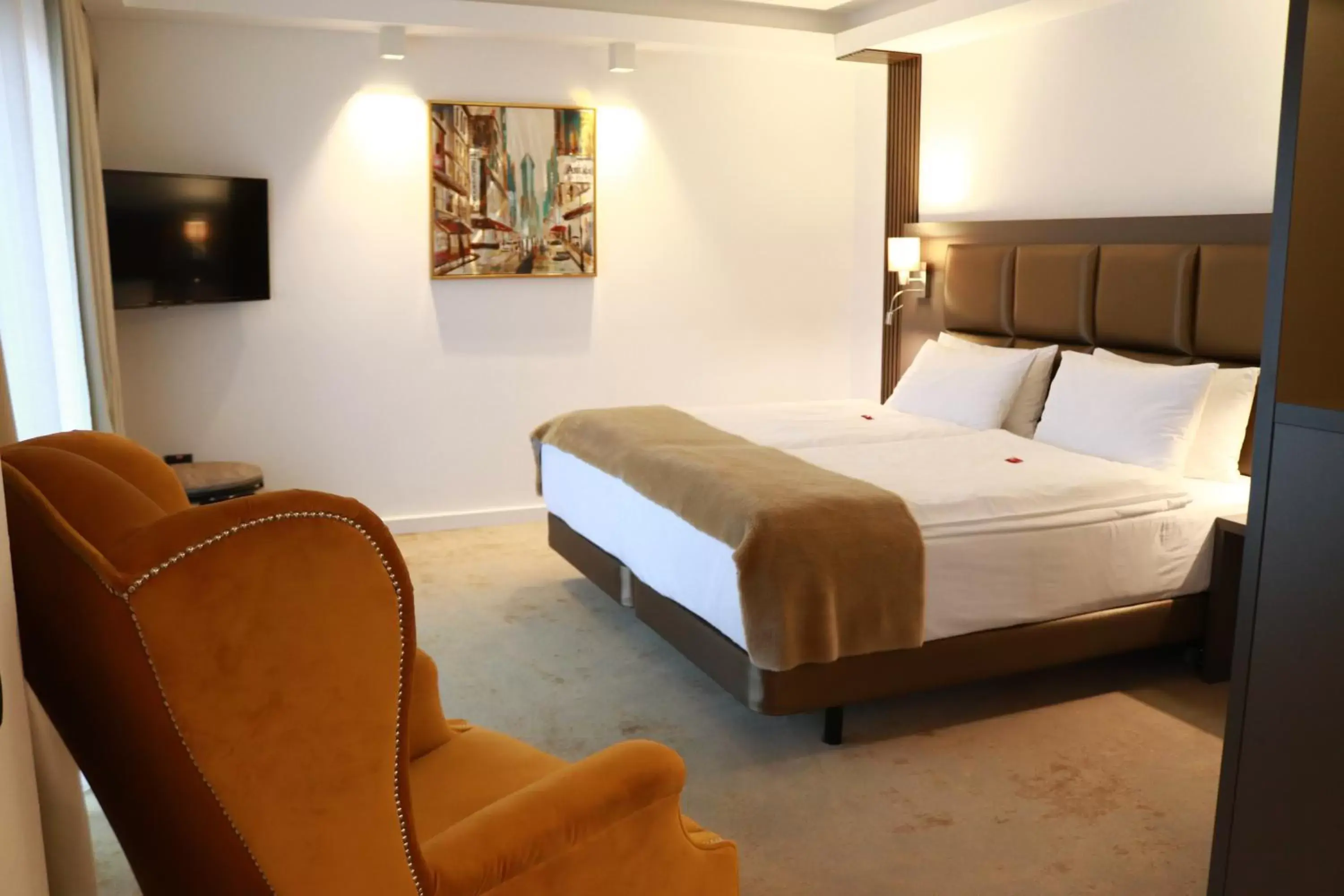 Deluxe Double Room with Balcony in Charm Boutique Hotel Deluxe Double Room with Balcony in Charm Boutique Hotel