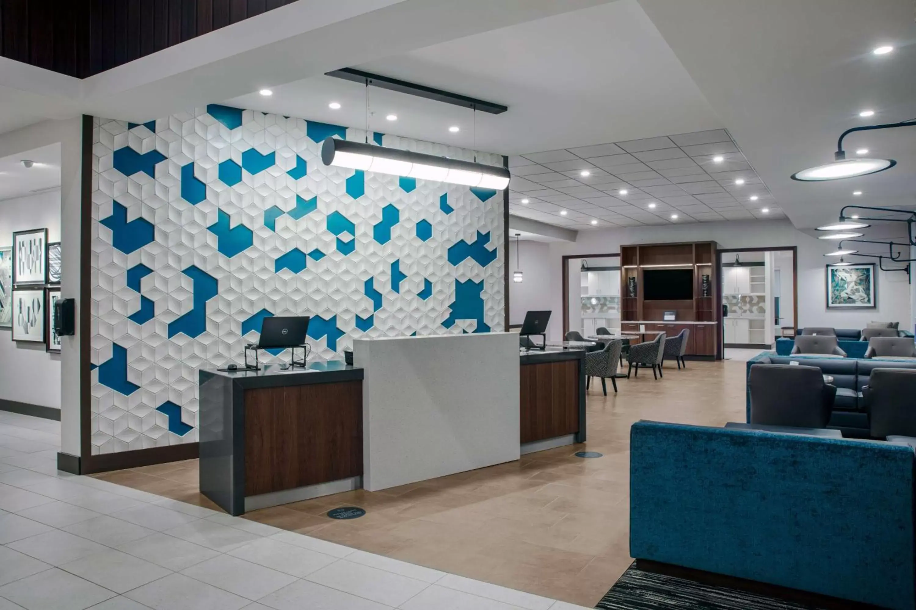 Lobby or reception, Lobby/Reception in Hyatt Place Titusville Kennedy Space Center Lobby or reception, Lobby/Reception in Hyatt Place Titusville Kennedy Space Center