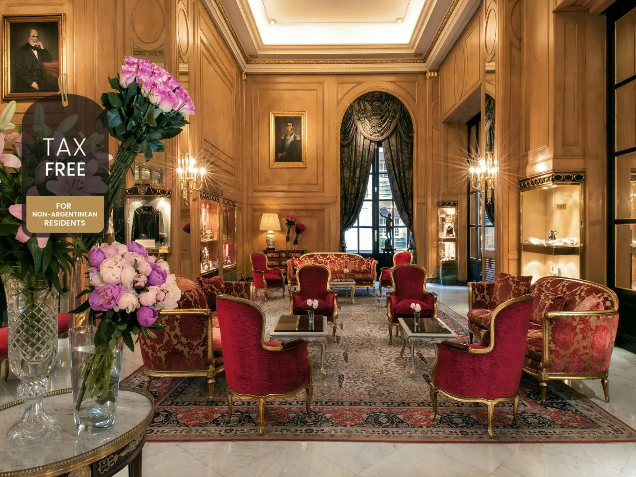 Lobby or reception, Restaurant/Places to Eat in Alvear Palace Hotel - Leading Hotels of the World Lobby or reception, Restaurant/Places to Eat in Alvear Palace Hotel - Leading Hotels of the World