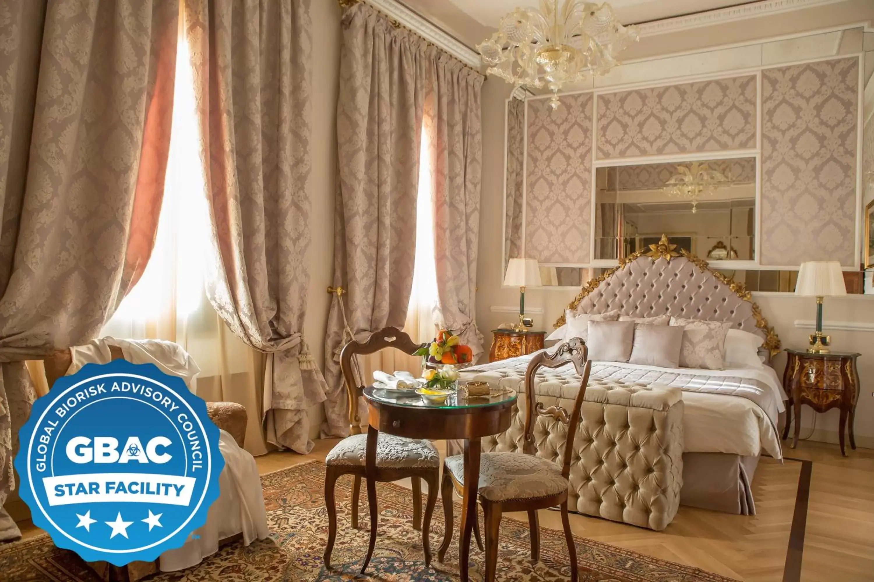 Bedroom in Grand Hotel Majestic gia' Baglioni
