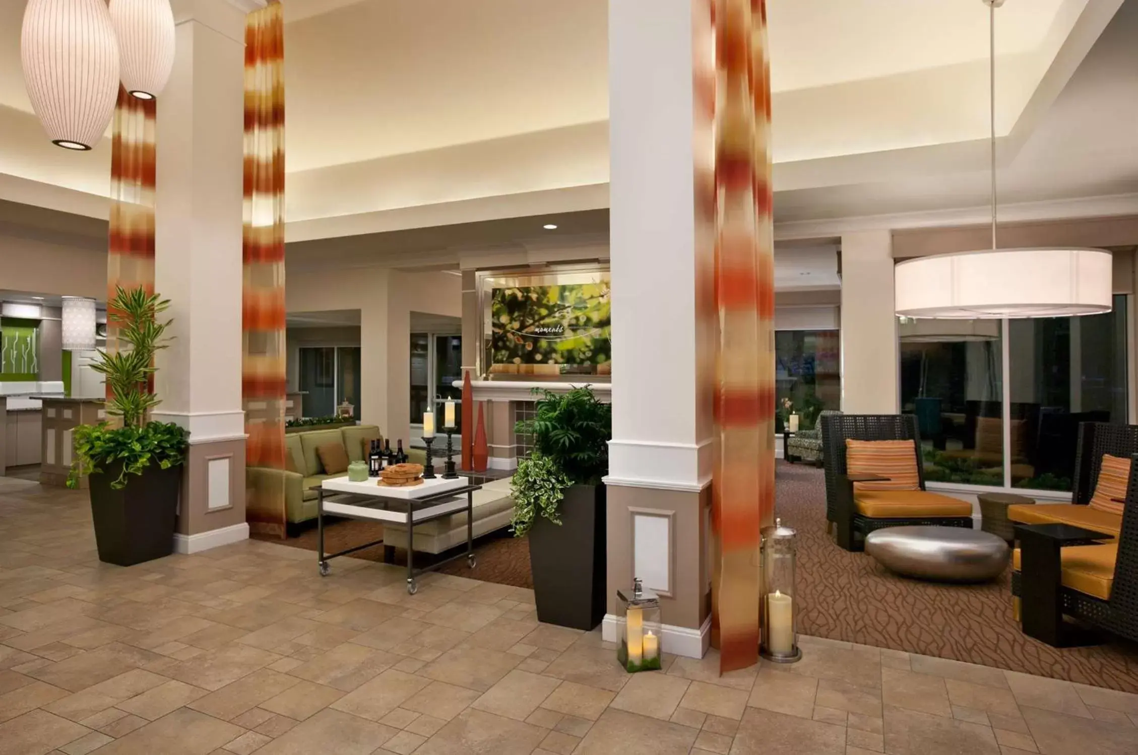 Lobby or reception, Lobby/Reception in Hilton Garden Inn San Francisco Airport North