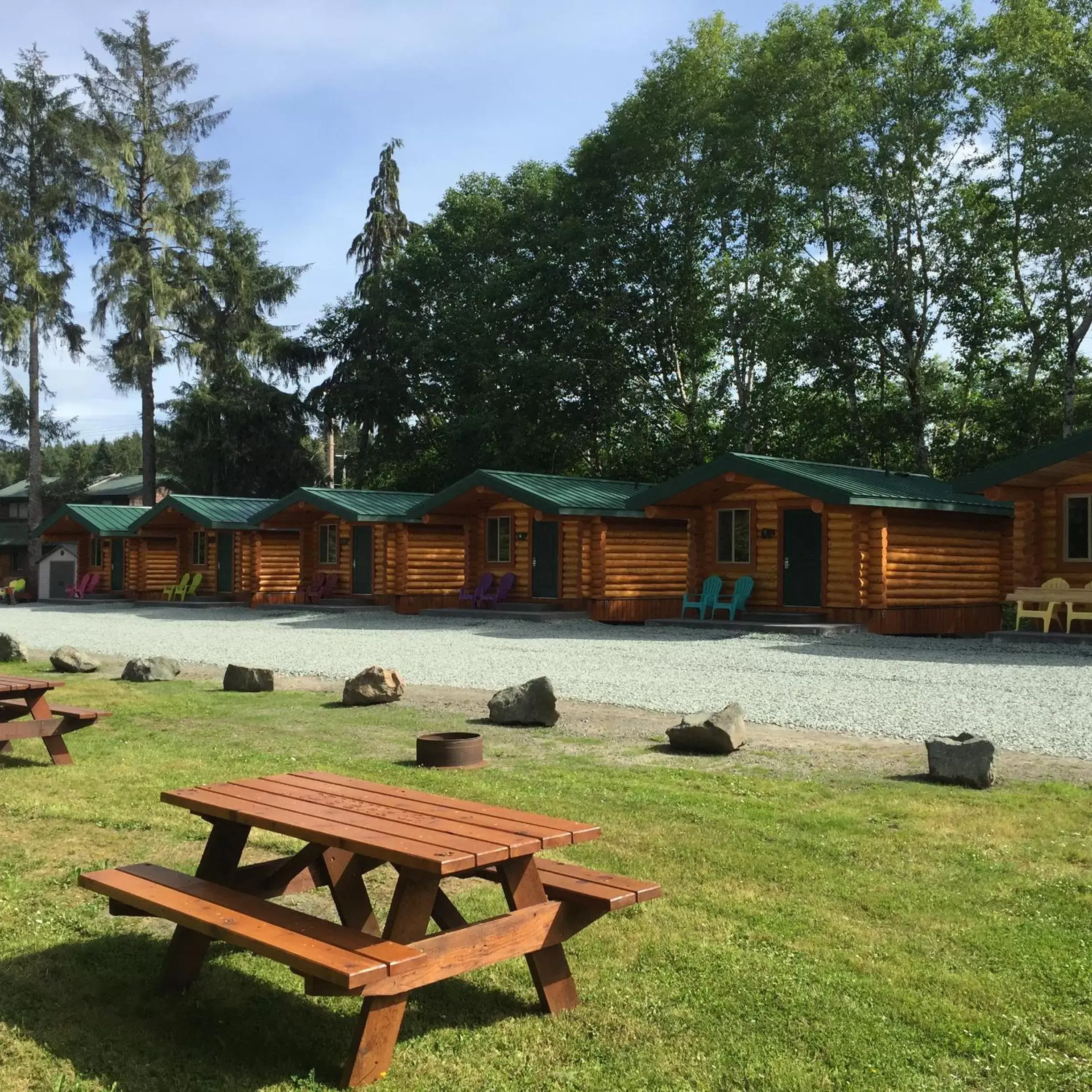 Facade/entrance, Property Building in Port Hardy Cabins