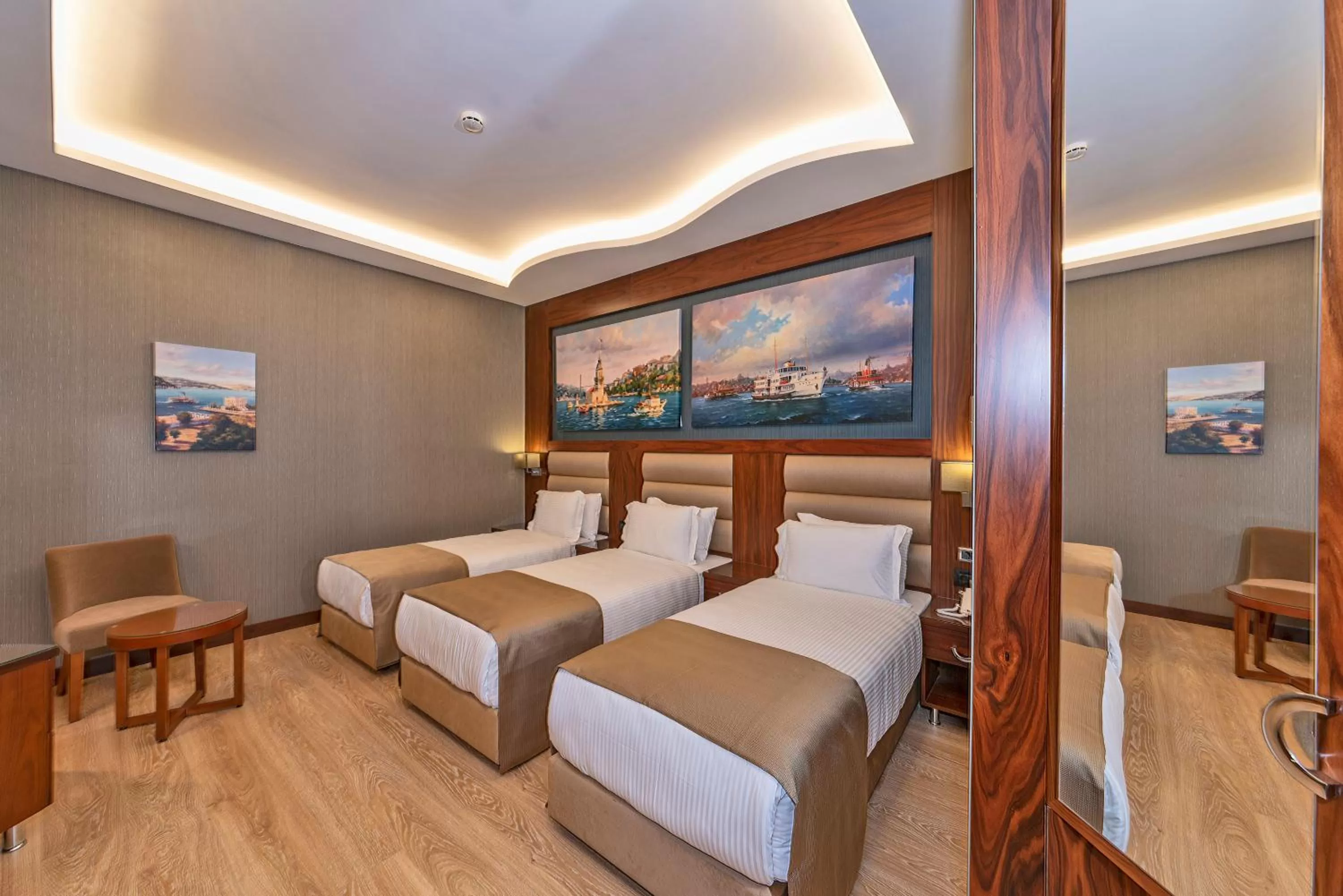 Bed in Piya Sport Hotel