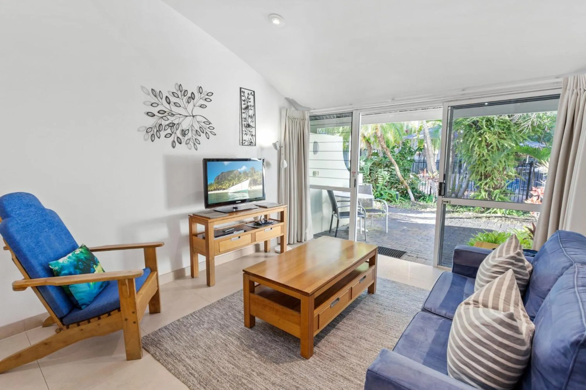 Living room in Caribbean Noosa