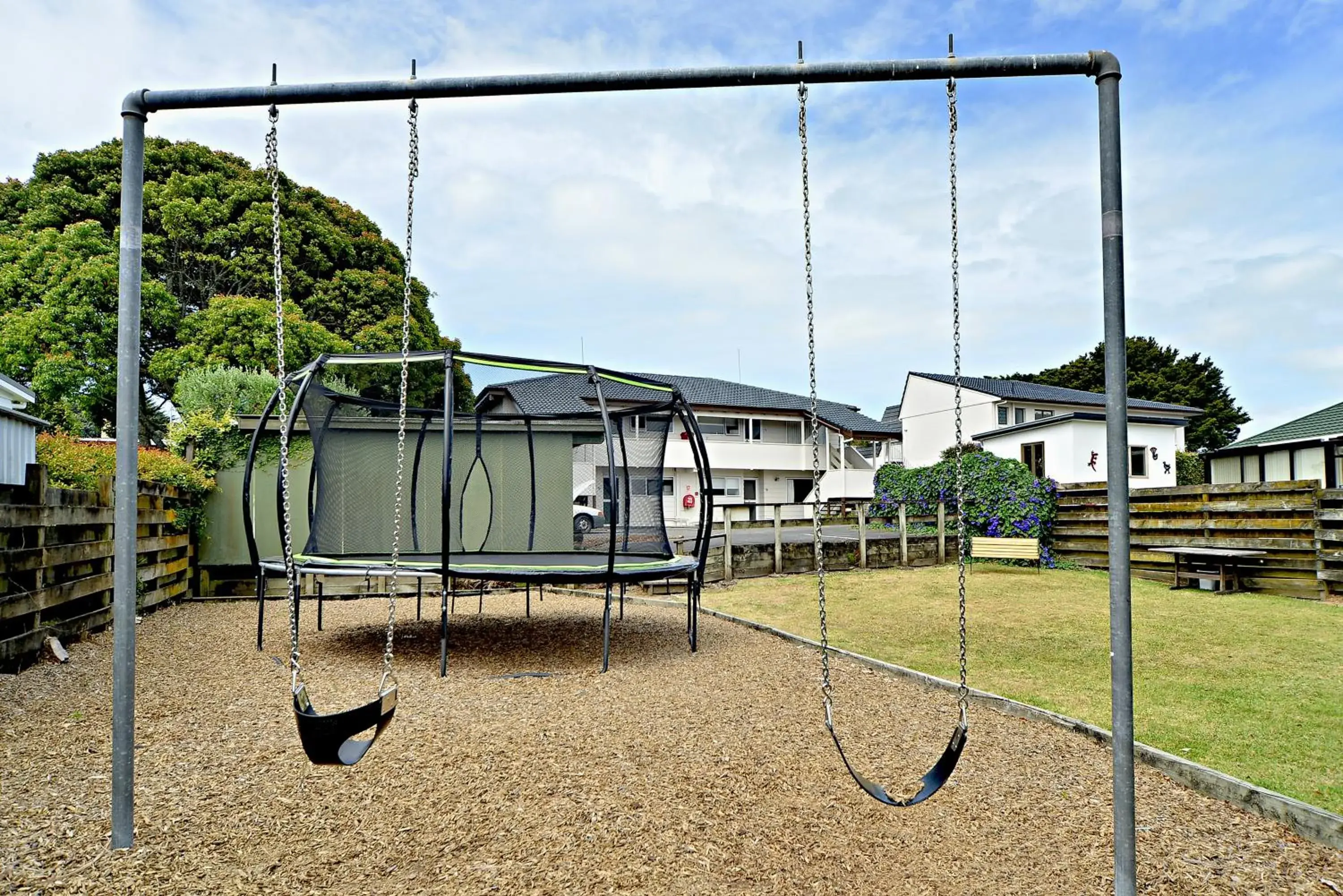 Children play ground in Takapuna Motor Lodge