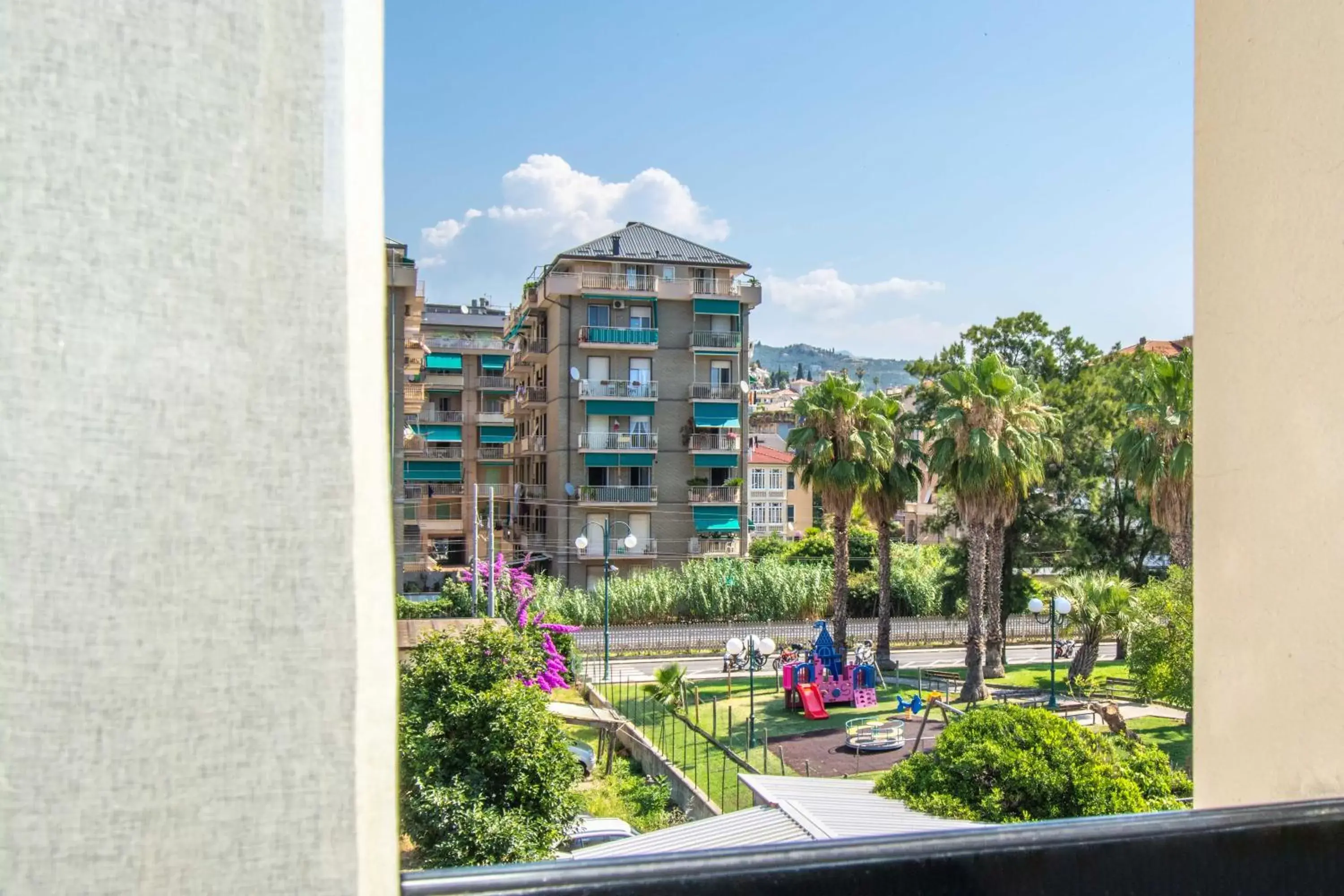 Garden view in Hotel San Pietro Chiavari