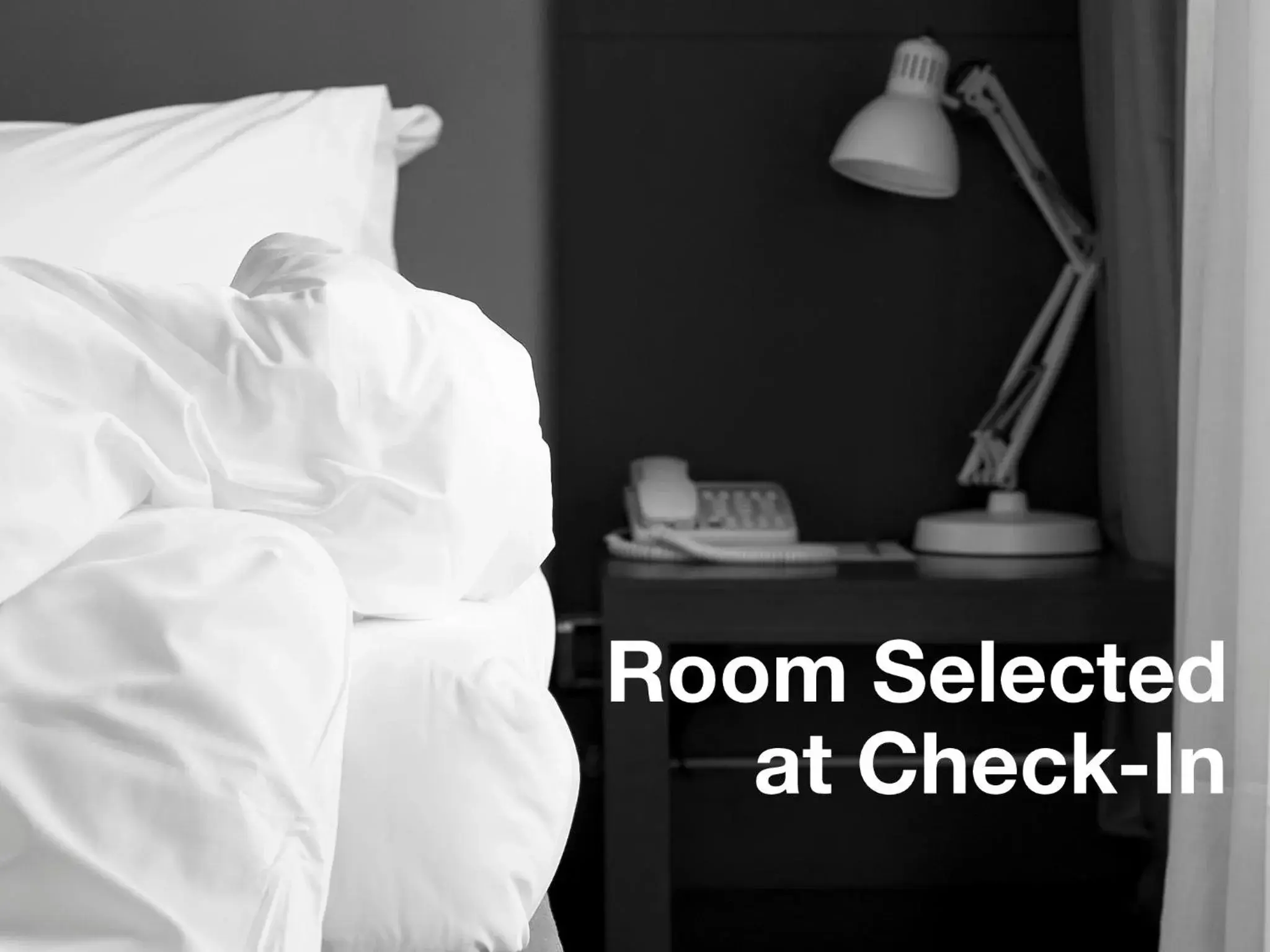 Room Selected at Check-In in Valley Star Motel