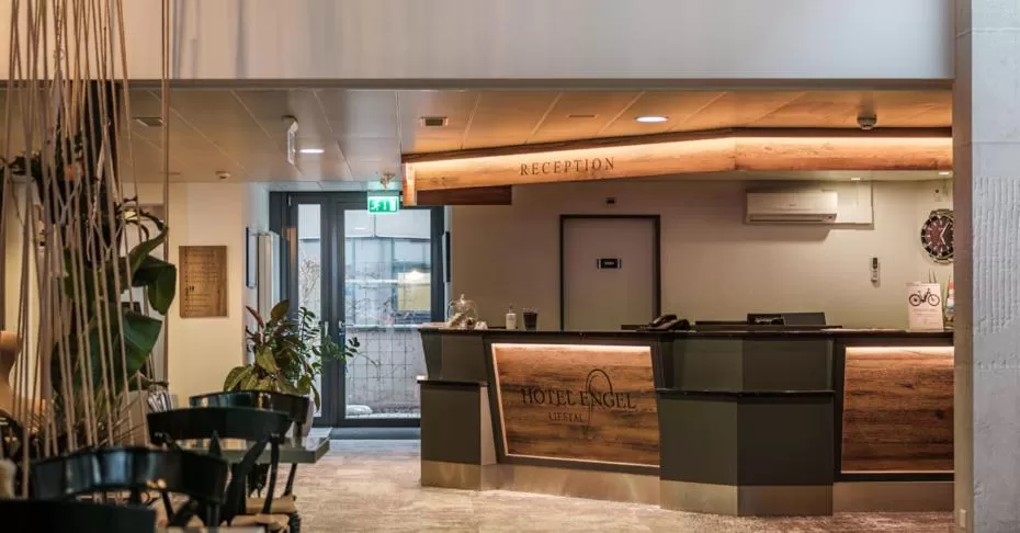 Lobby or reception in Hotel Engel - Self-Check-in