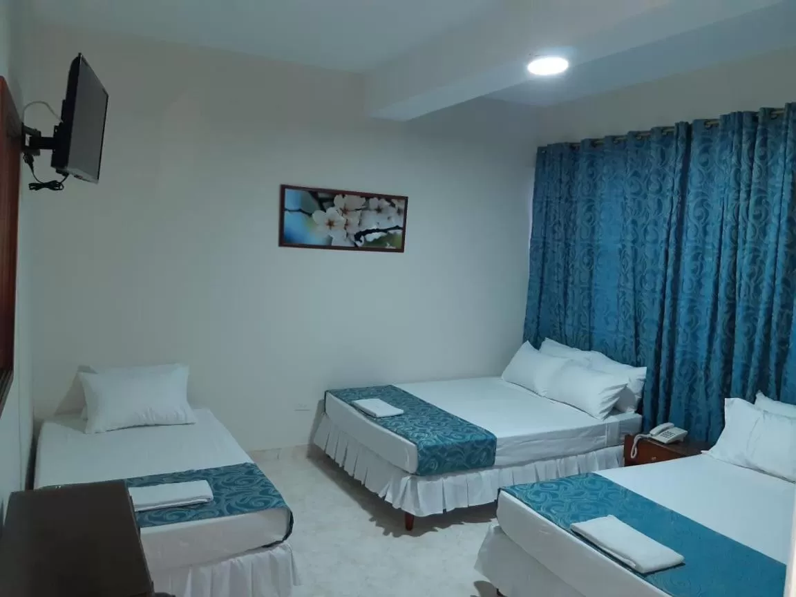 Bed in Hotel El Andino