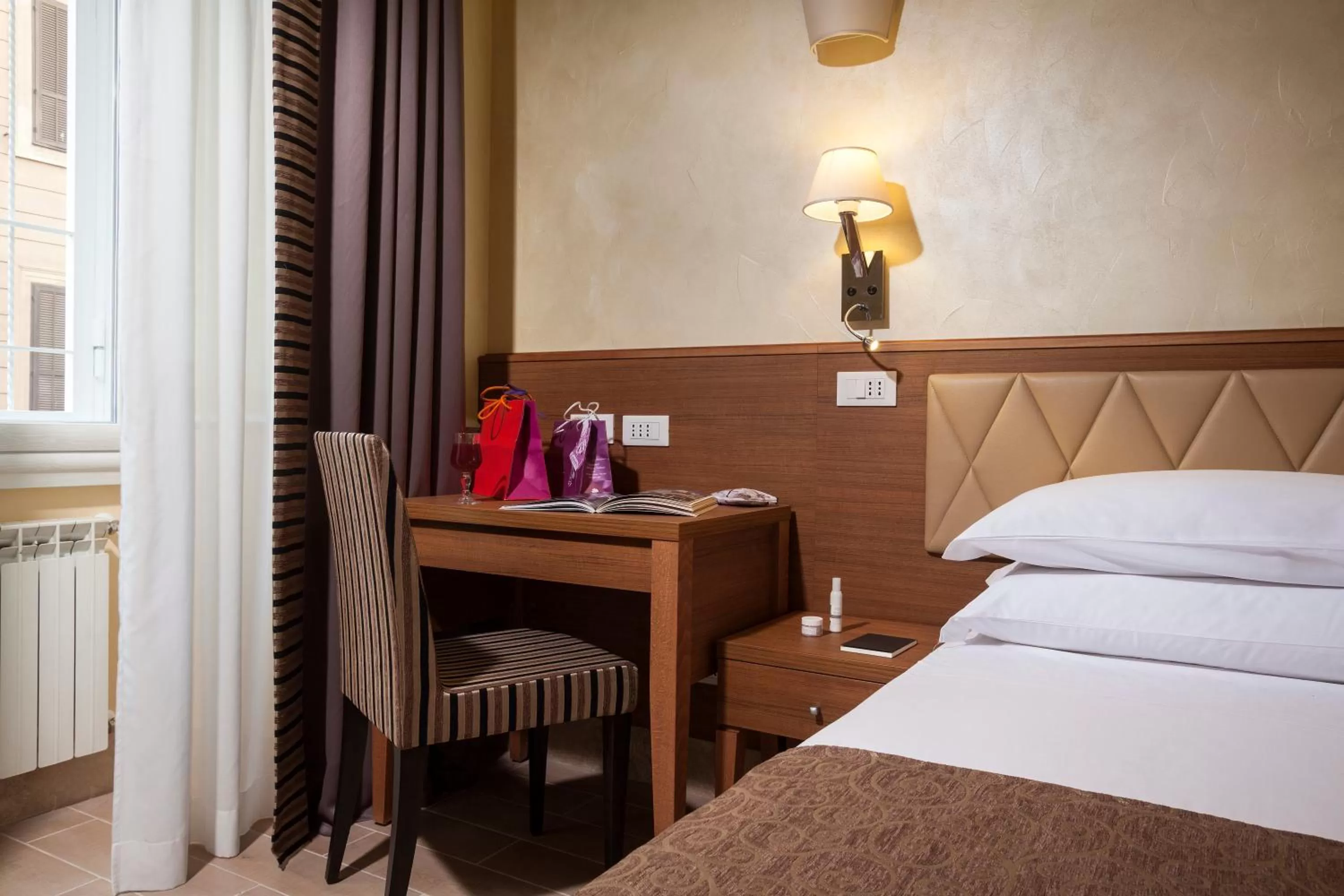 Bed in Hotel Kennedy