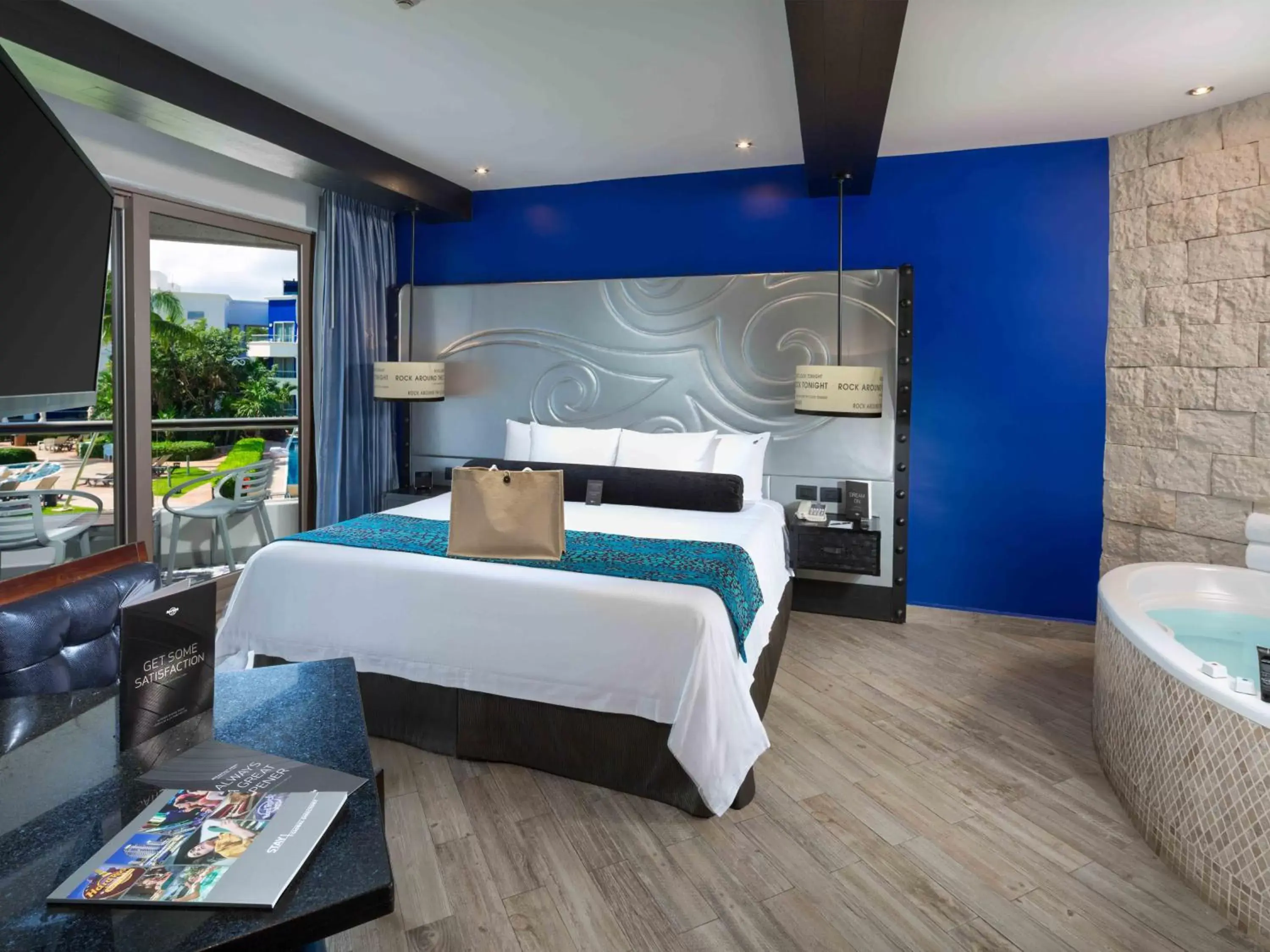 Bedroom, Bed in Hard Rock Hotel Riviera Maya - All Inclusive Bedroom, Bed in Hard Rock Hotel Riviera Maya - All Inclusive