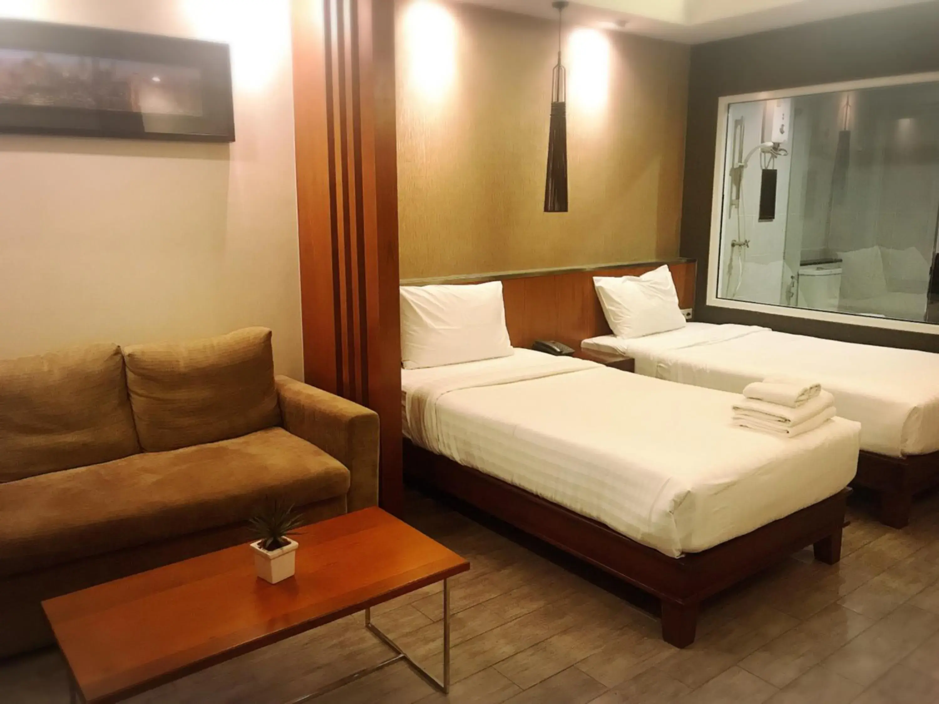 Photo of the whole room, Bed in Inn Residence Serviced Suites - SHA Extra Plus