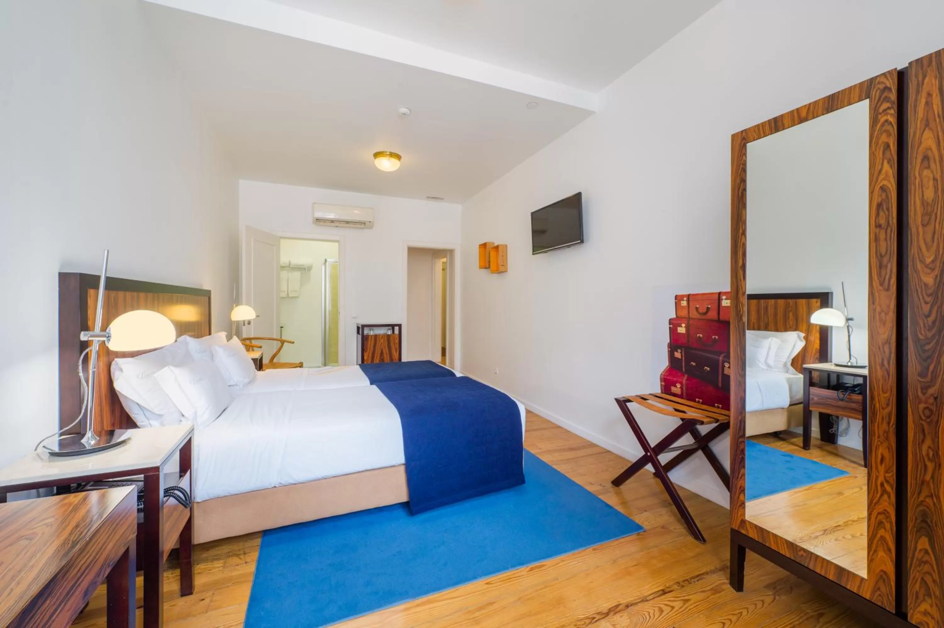 Bed in Lisboa Prata Boutique Hotel