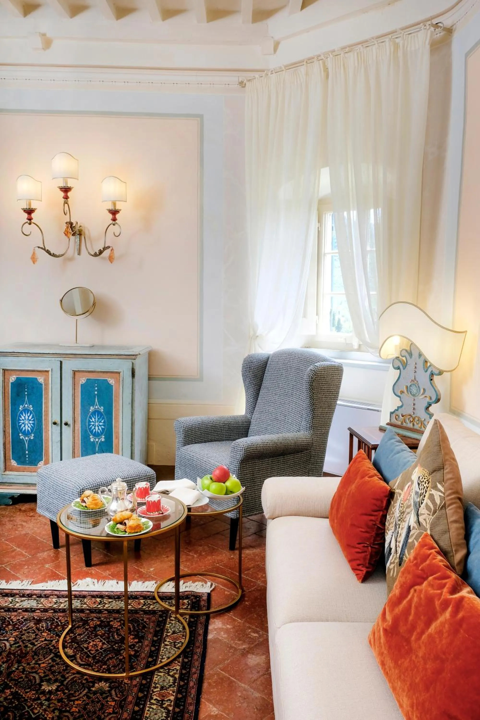 Living room in Il Falconiere Relais & Spa