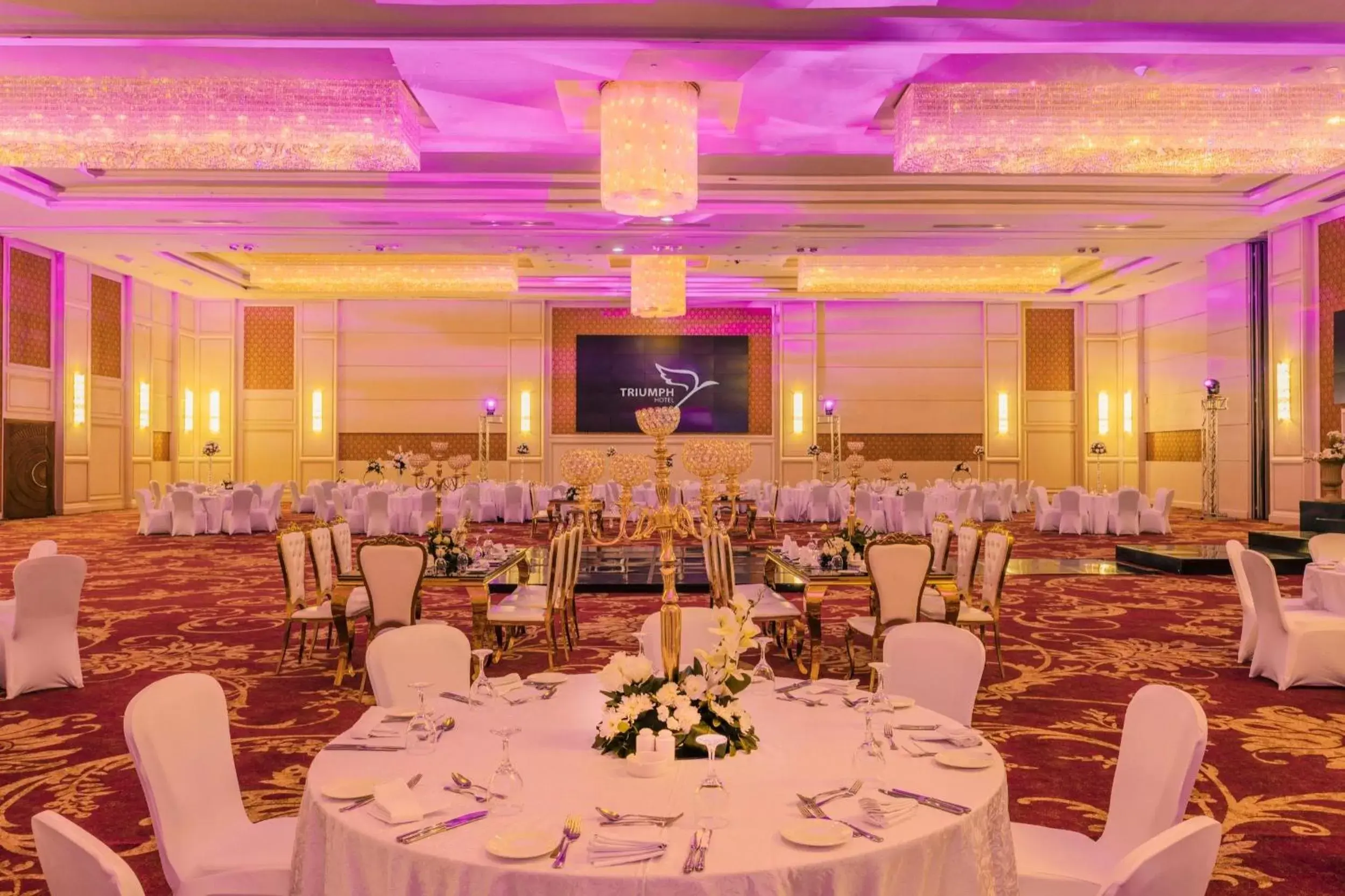 Restaurant/places to eat, Banquet Facilities in Triumph Luxury Hotel
