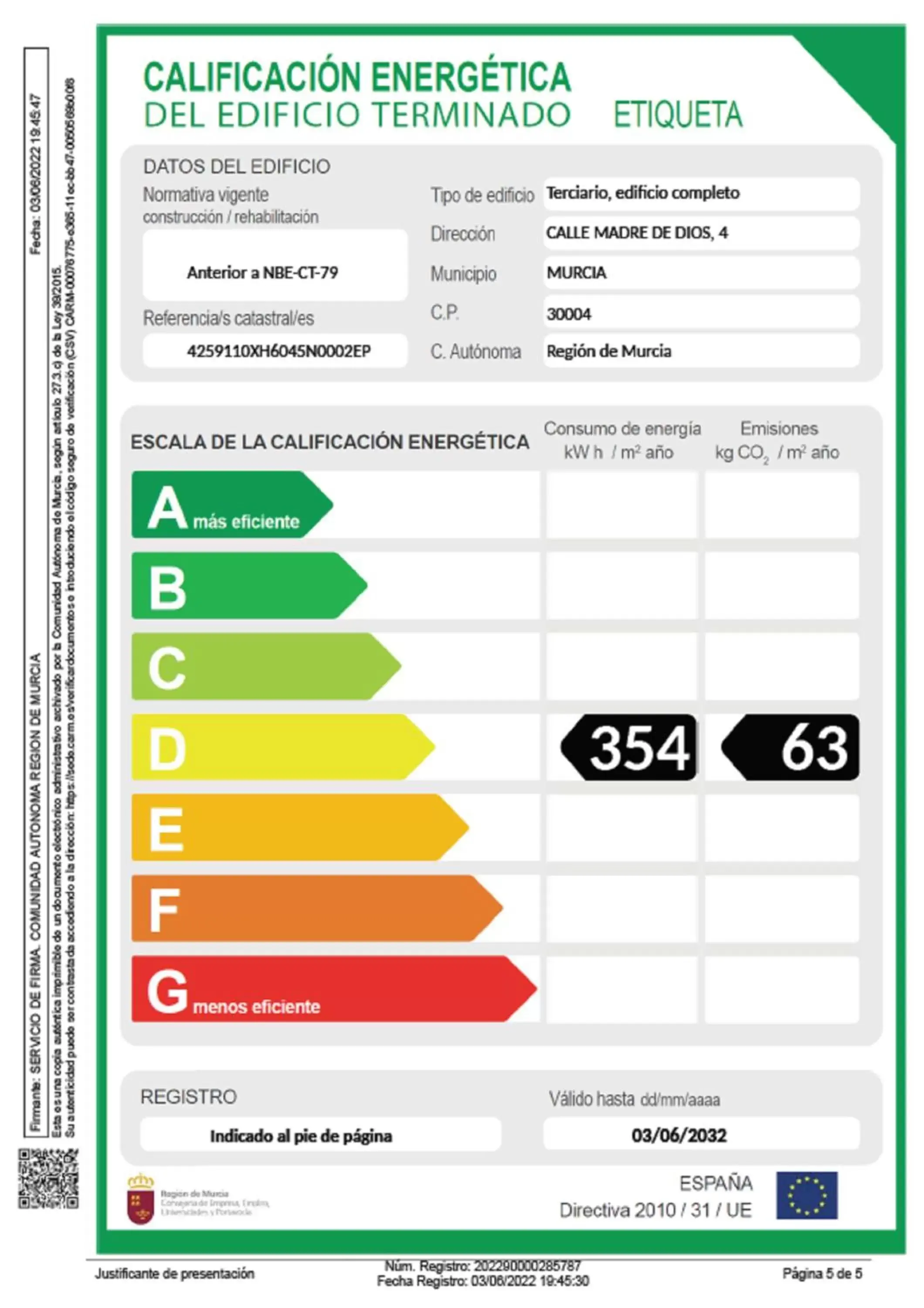 Logo/Certificate/Sign, Floor Plan in Hesperia Murcia Centro