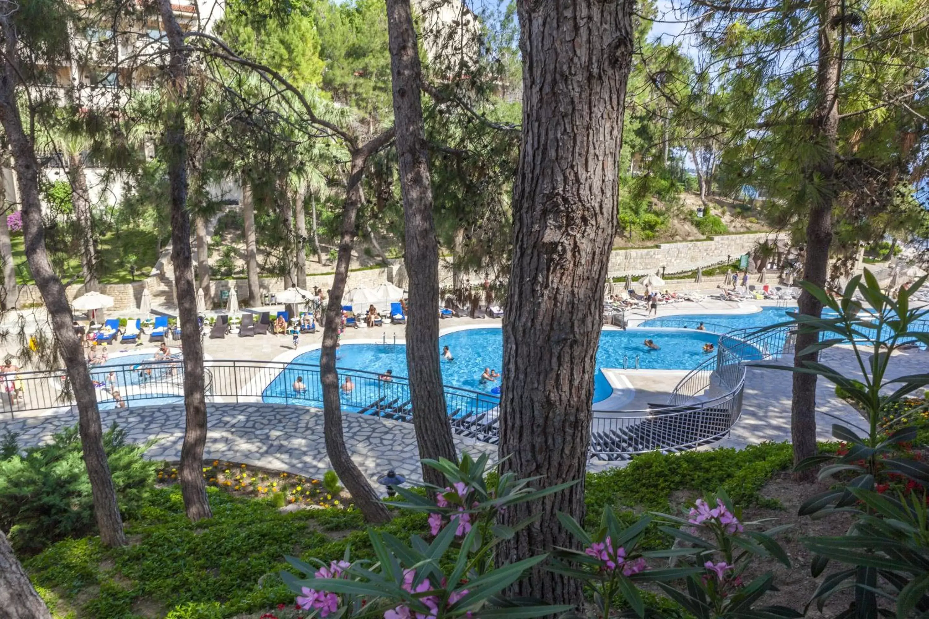 Garden, Swimming Pool in Melas Holiday Village