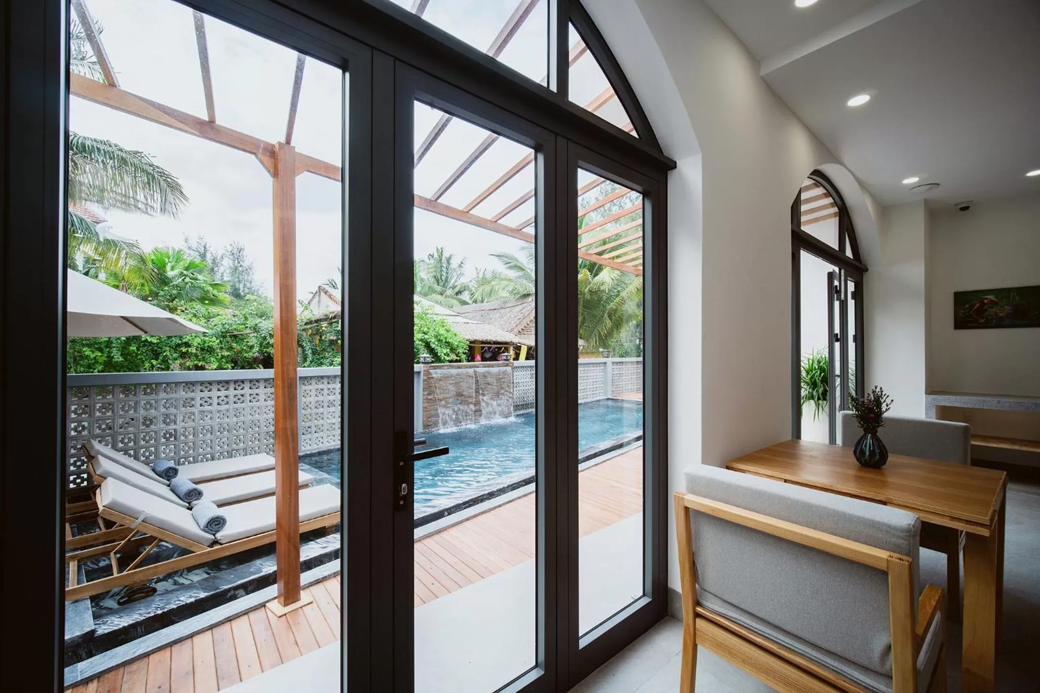 Pool view in The Watermark Beachside Hotel