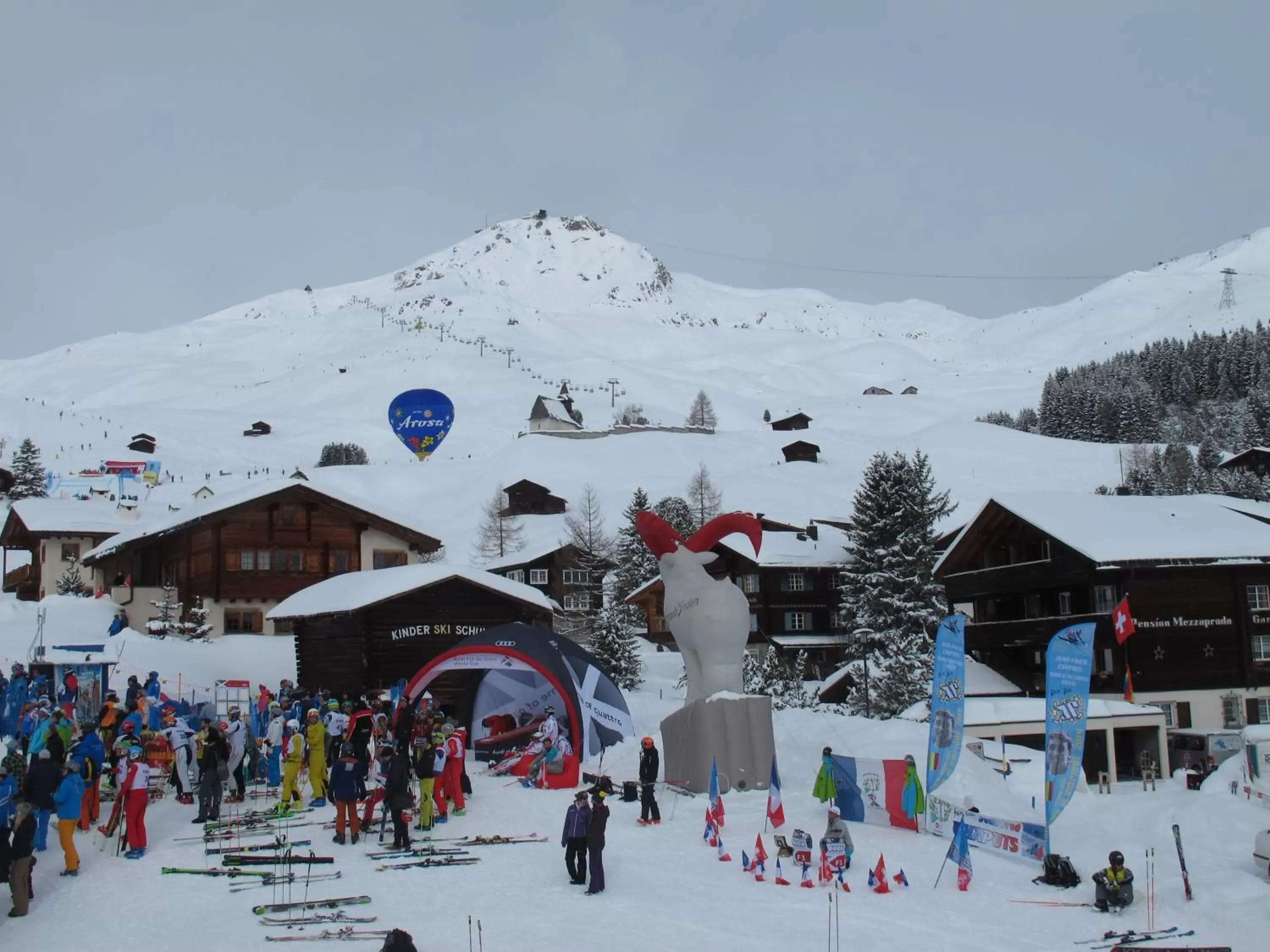 Winter in Pension Mezzaprada