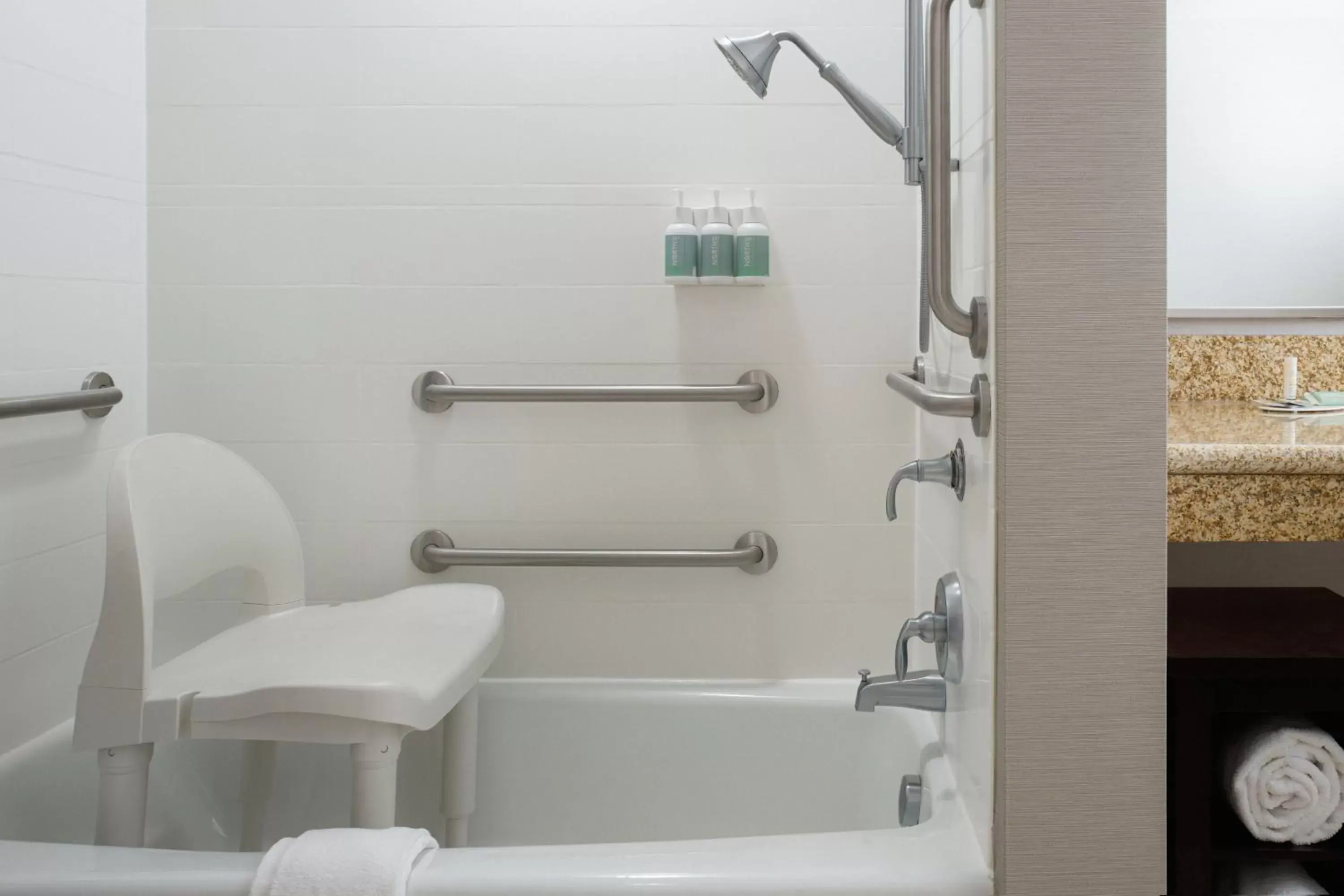 Photo of the whole room, Bathroom in Courtyard by Marriott Boone