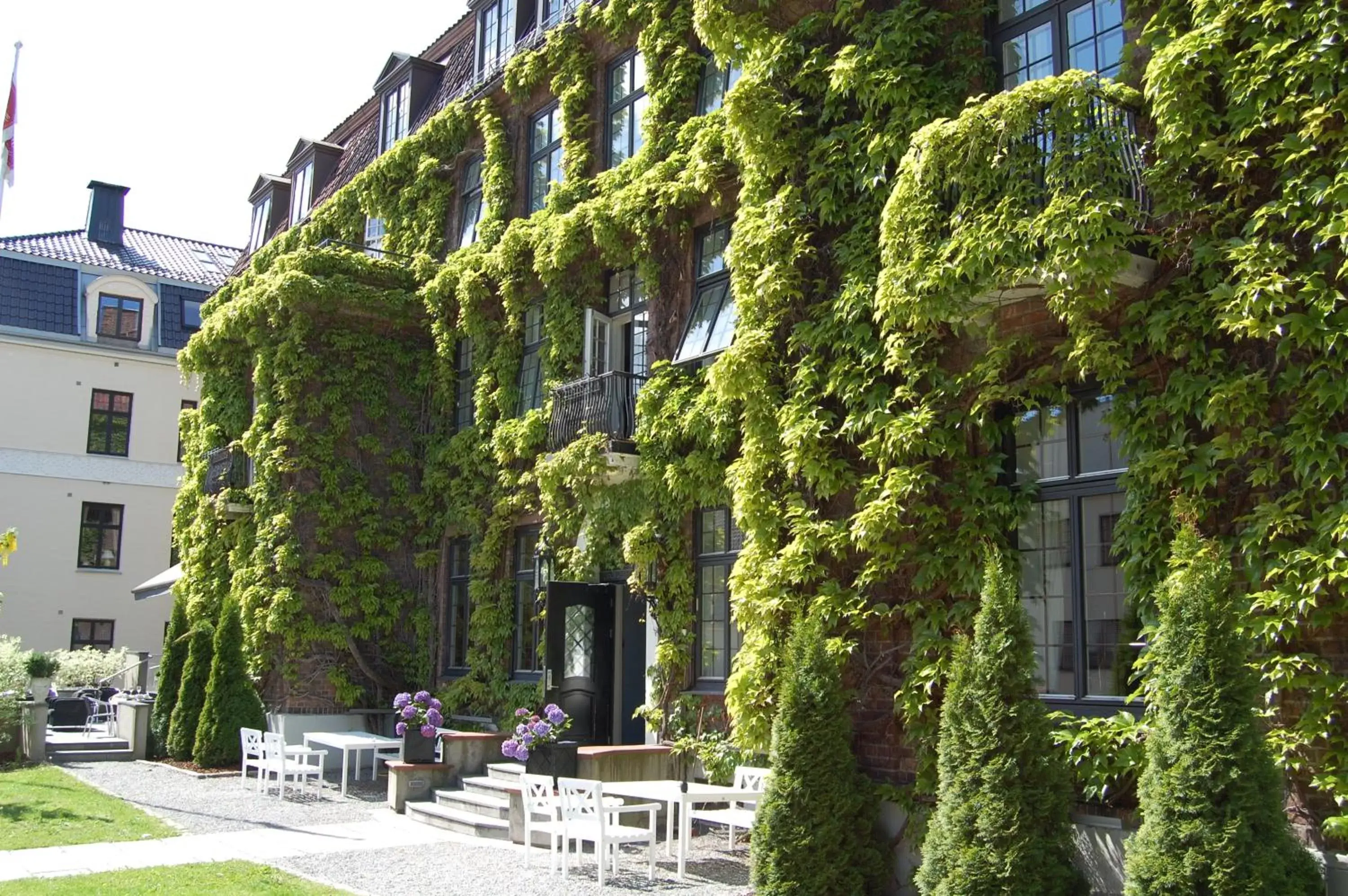 Facade/entrance in Home Hotel Gabelshus Facade/entrance in Home Hotel Gabelshus